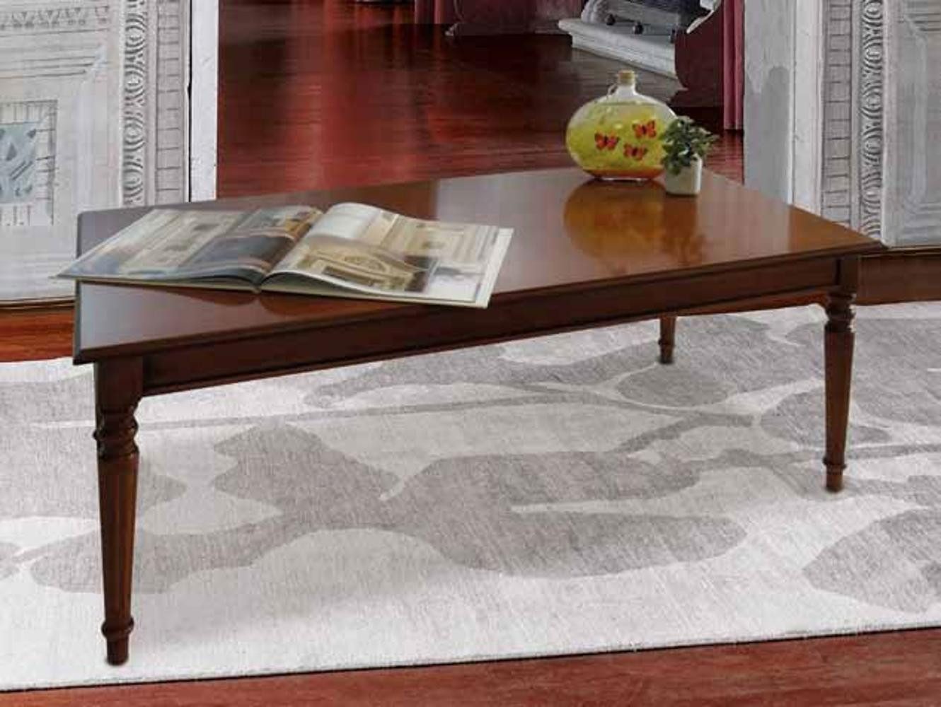 JVmoebel Couchtisch Klassischer Holztisch im Barockstil mit eleganter Verarbeitung, Made in Europa