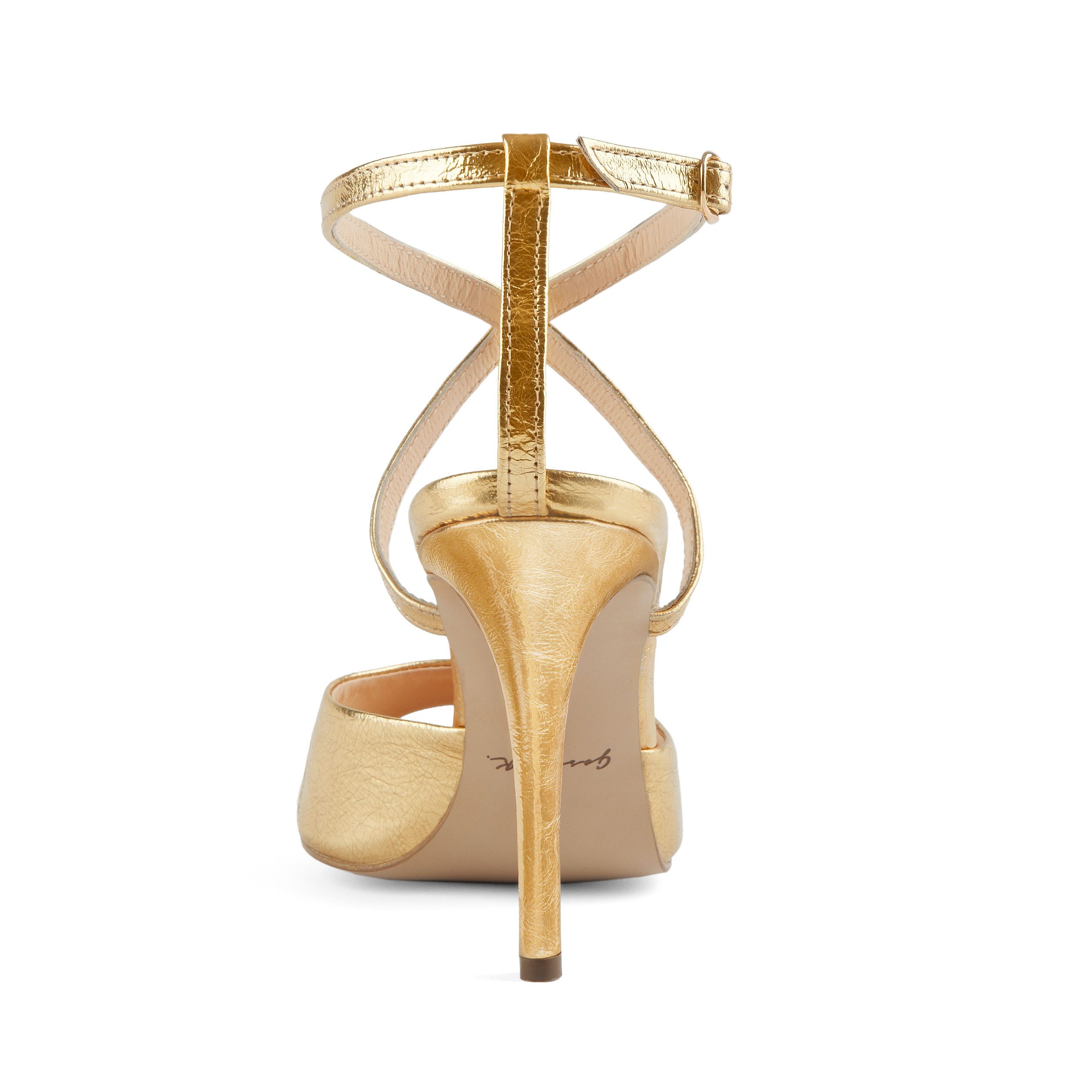 GosiaK. "Tegan" High-Heel-Sandalette Echtleder, Produziert in Europa