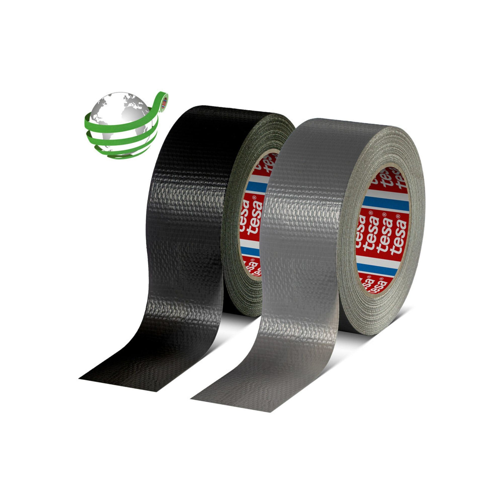 tesa Klebeband tesa Duct Tape 4615 50x50 schwarz recycled