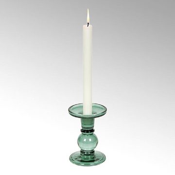 Lambert Kerzenhalter Kerzenleuchter Andratx Glas Salbeigrün (13cm)