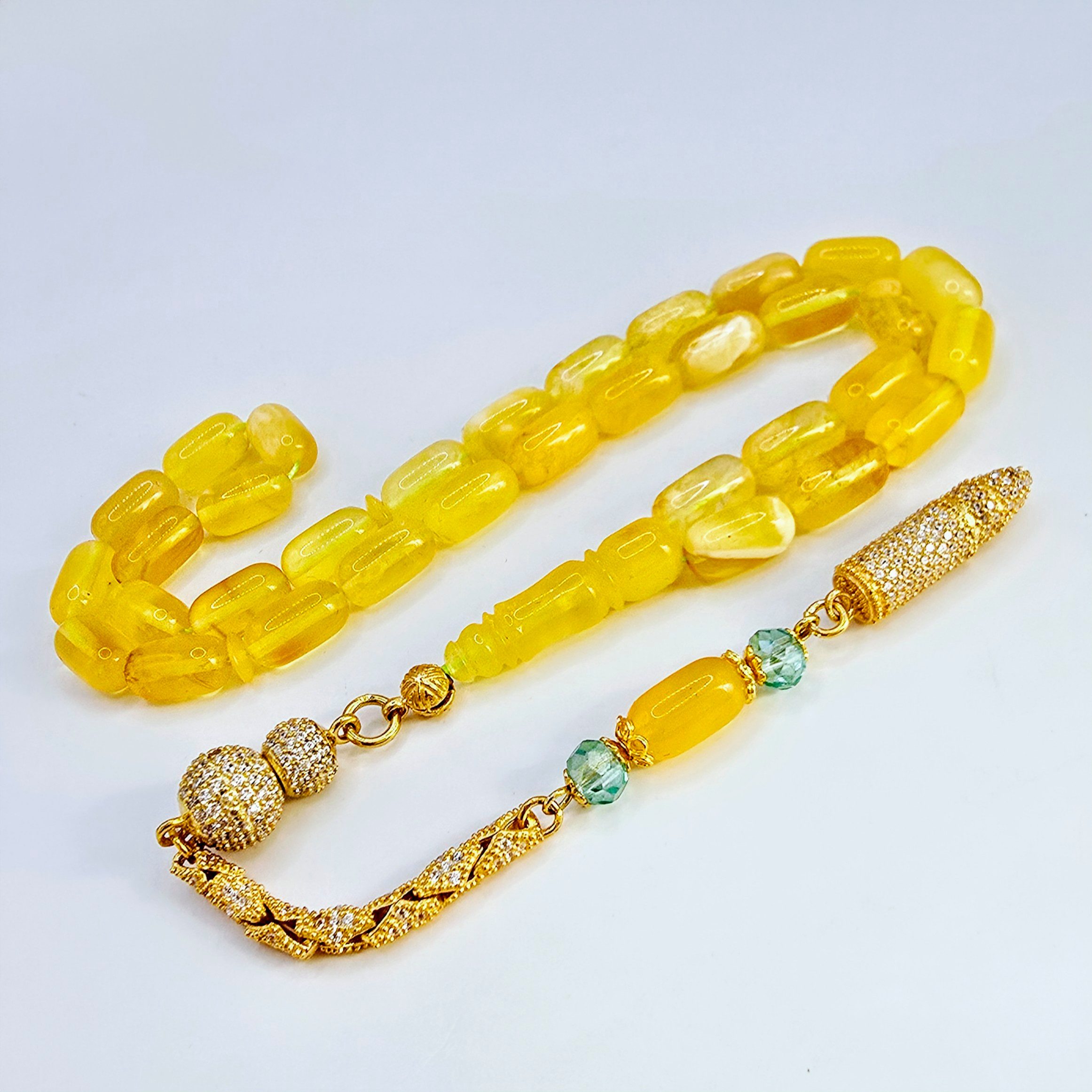 M-Punkt24 Kettenanhänger Tesbih Damla Kehribar Bernstein 23 Gr Rosary Praye günstig online kaufen