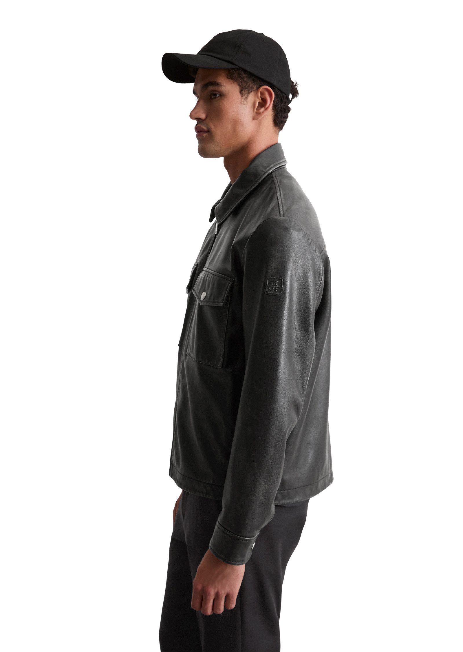 Marc O'Polo Lederjacke aus weichem Lammleder günstig online kaufen