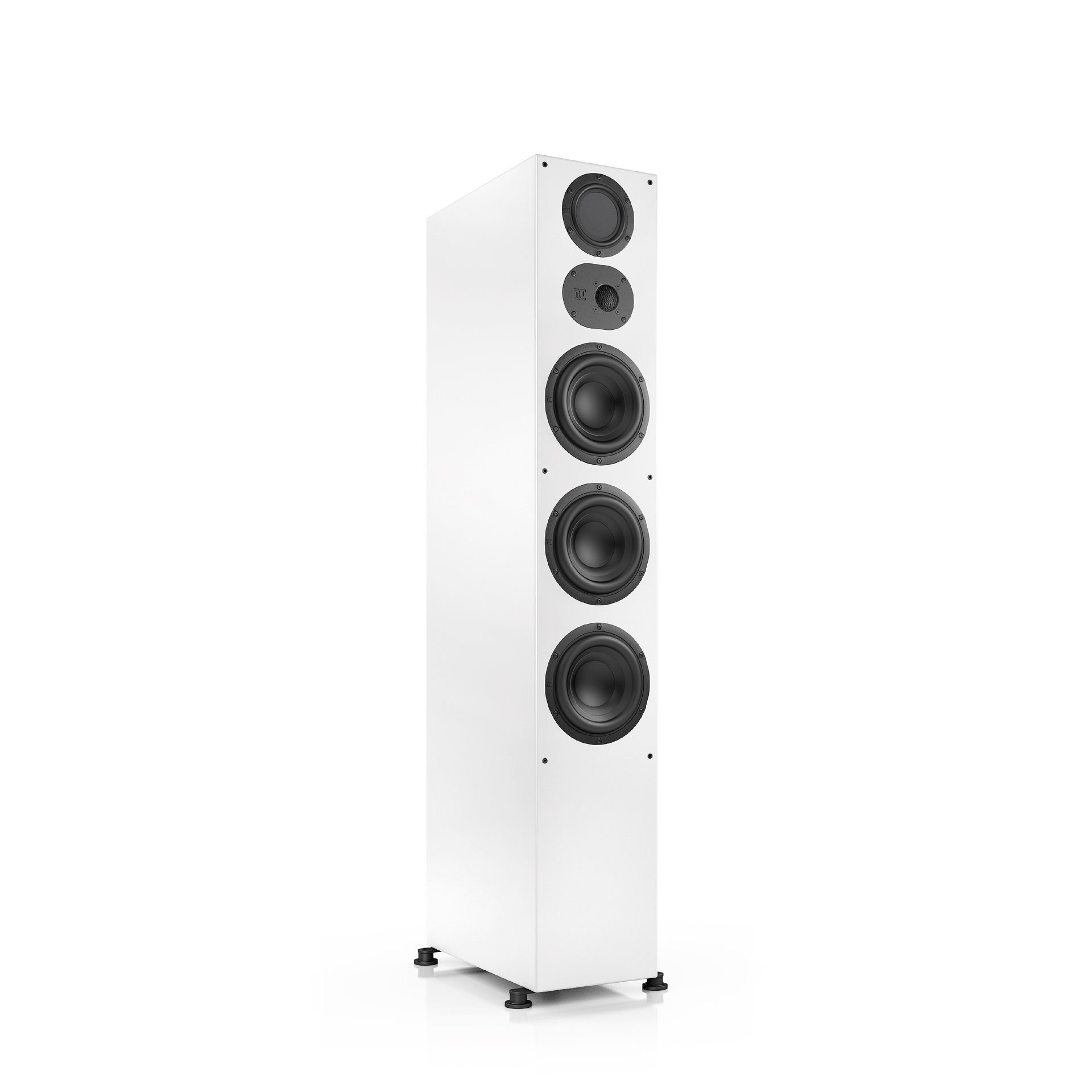 Nubert nuLine 334 Stand-Lautsprecher (500 W) Mehrschichtlack Weiß
