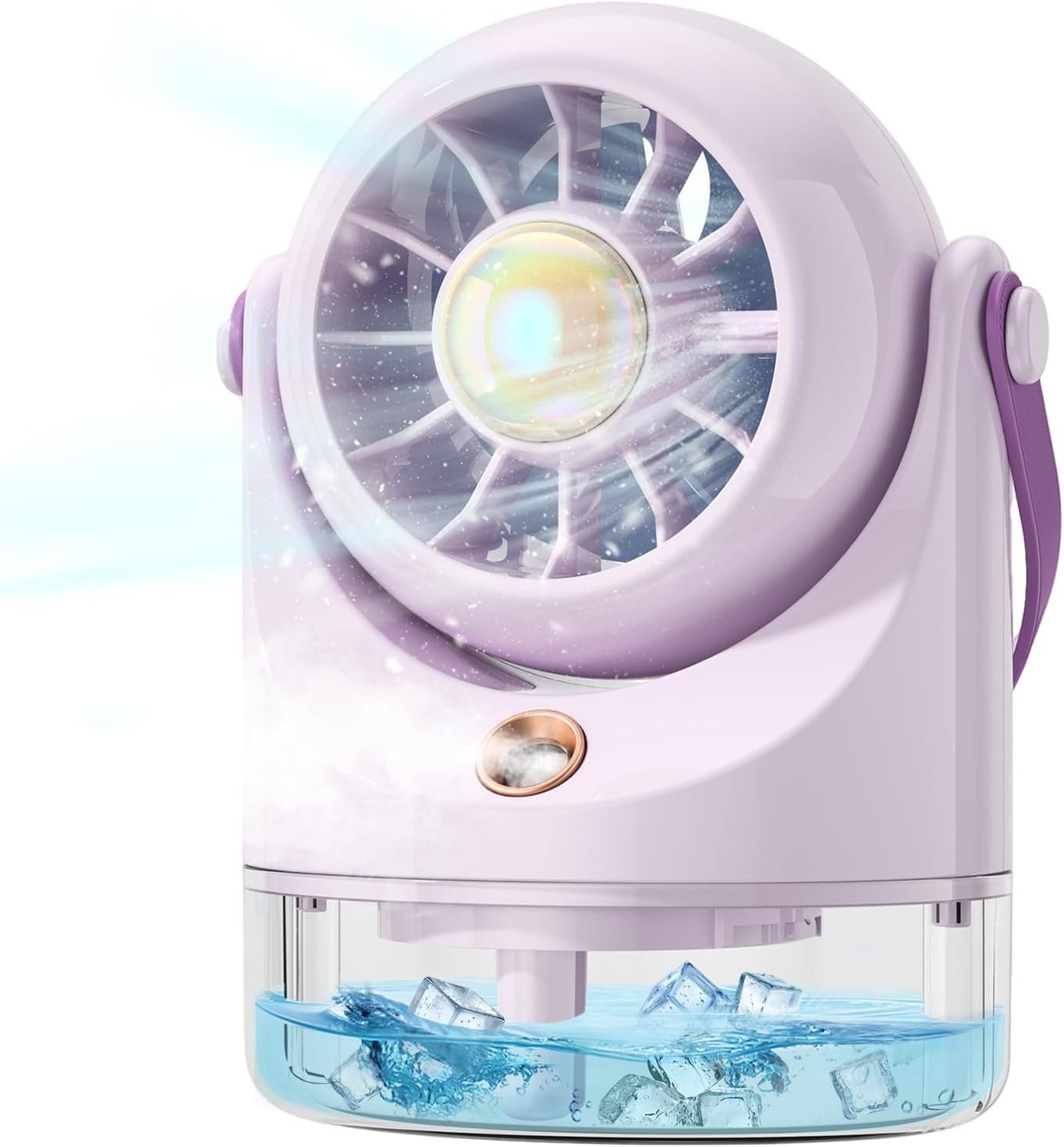 Bomiclss Handventilator Tragbarer Klimaanlagen-Ventilator mit 3 Geschwindigkeiten