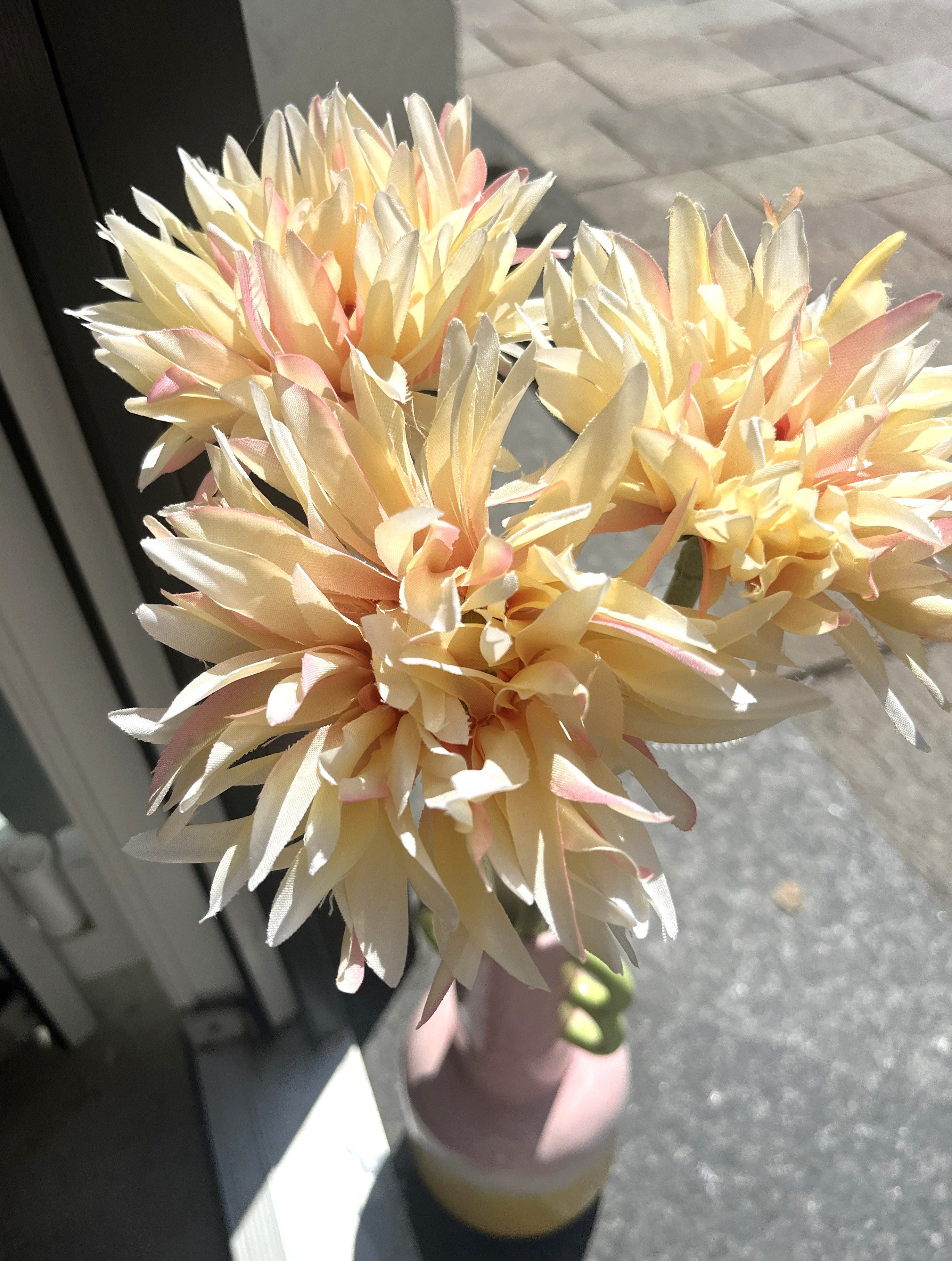 Kunstblume Gerbera - peach - 55 cm, Goods NL