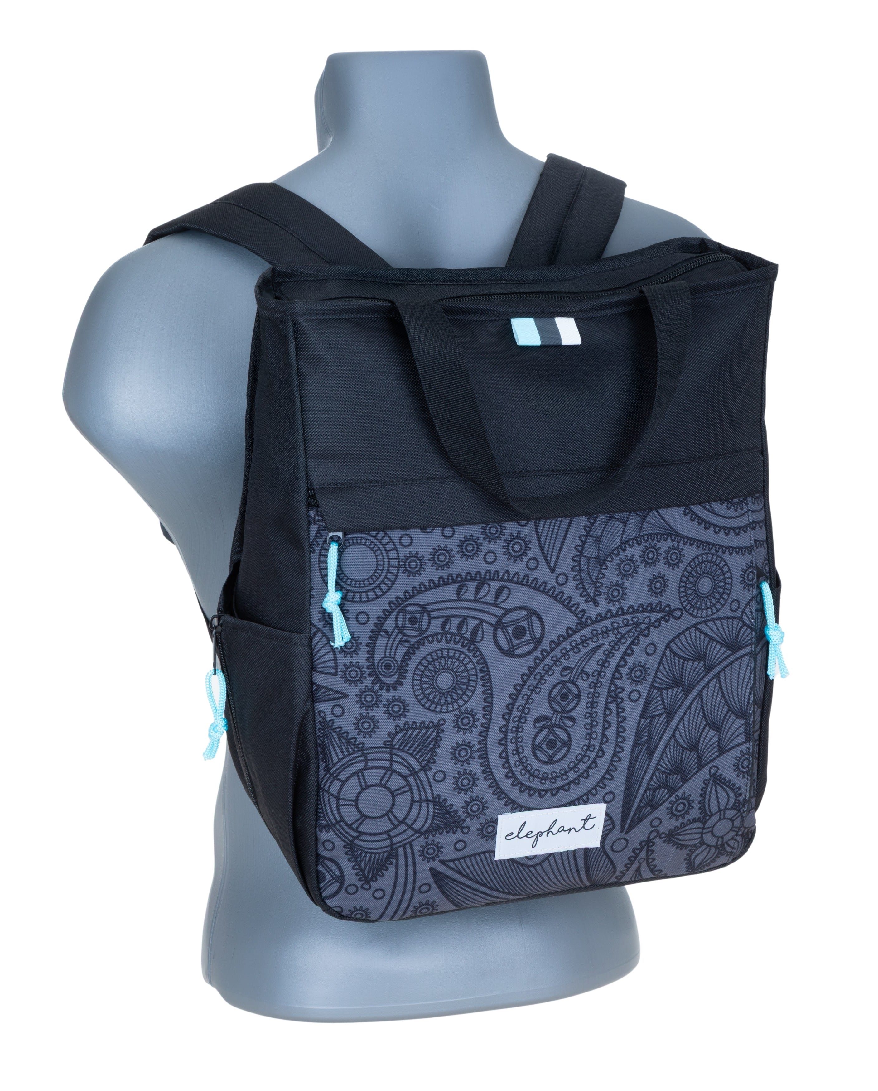 Spear Bags Cityrucksack Rucksack Damen Damenrucksack klein Hygge A4 Büro Freizeit, Geheimfach Handtasche Daypack + Schlüsseletui