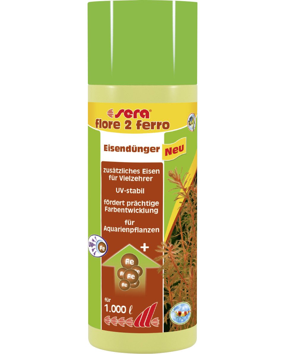 Sera Pflanzendünger Sera Dünger für Aquarienpflanzen flore 2 Ferro 250