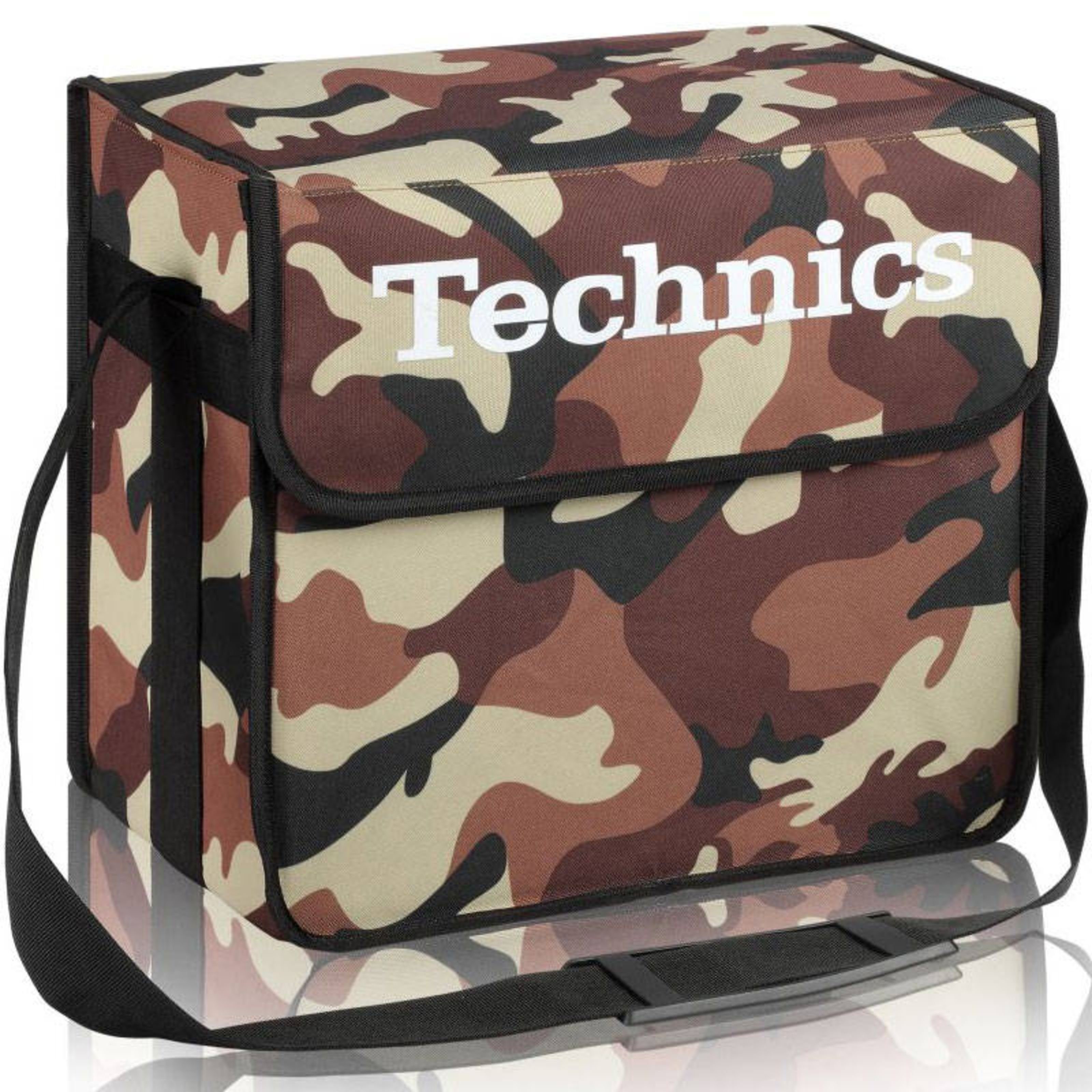 Zomo DVD-Hülle, Technics DJ-Bag camouflage braun - Vinyl Tasche