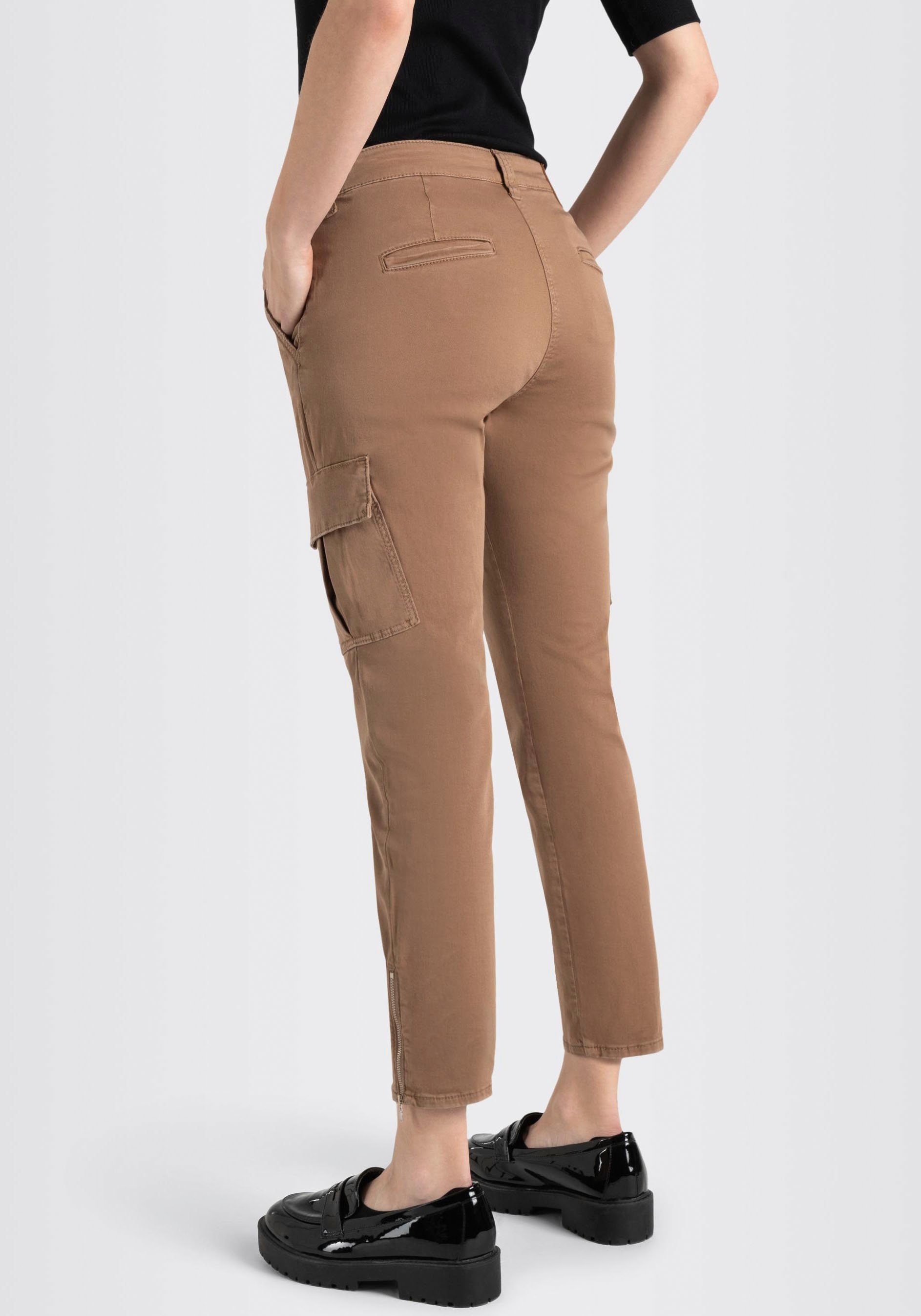 RICH MAC toffee Cargohose brown