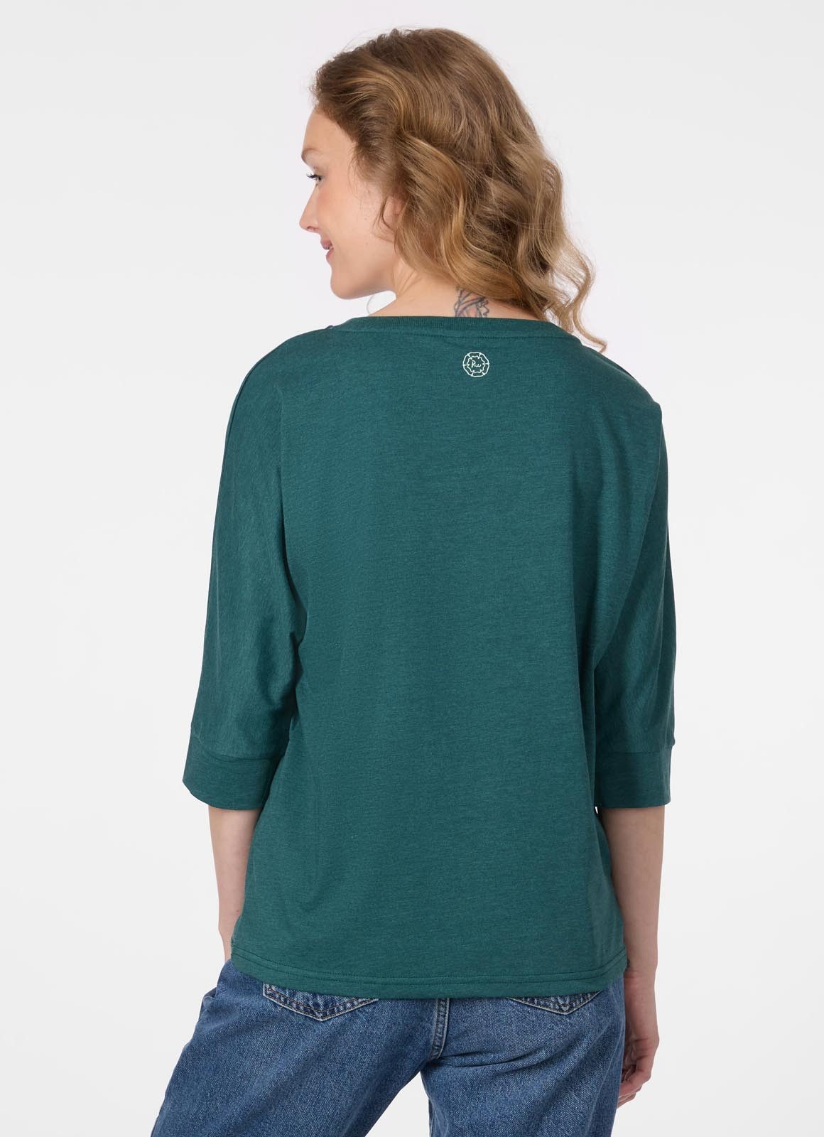 Ragwear 3/4-Arm-Shirt SHIMONA Baumwollmix mit 3/4-Ärmeln und softem Finish
