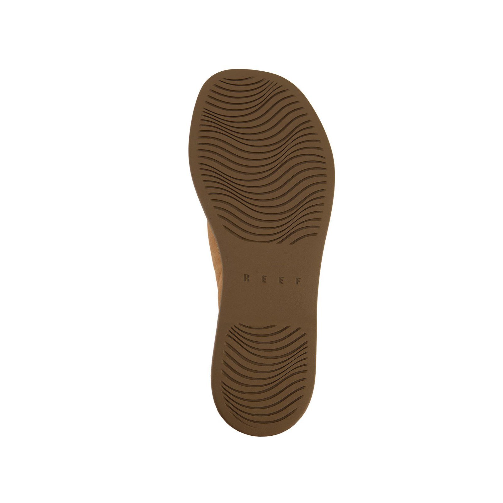 Reef Zehentrenner Anatomisch (1-tlg) Decksohle geformtes Fußbett, Griffige Gepolstere EVA Leichte Lux Lofty Natural Laufsohle, Sandale Zehentrenner Sohle