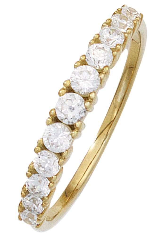 JOBO Goldring, 333 Gold mit Zirkonia