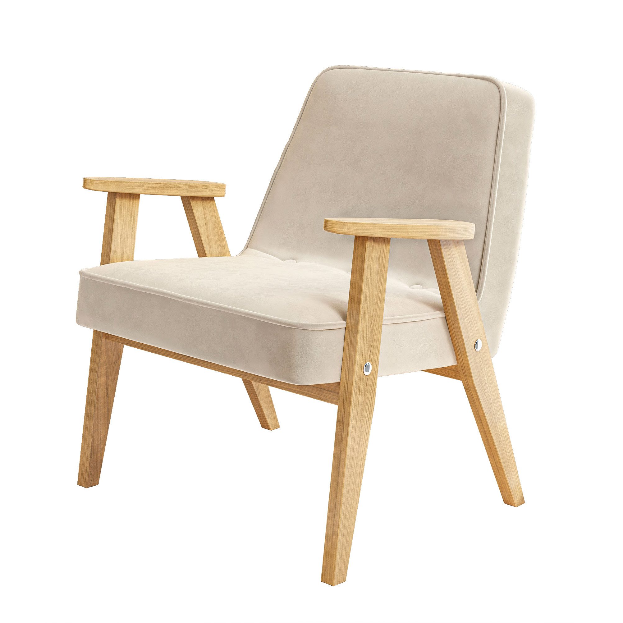 Lookway Sessel VINTAGE – Retro Design, Komfort und Eleganz für Ihr Zuhause, Breite: 57 cm