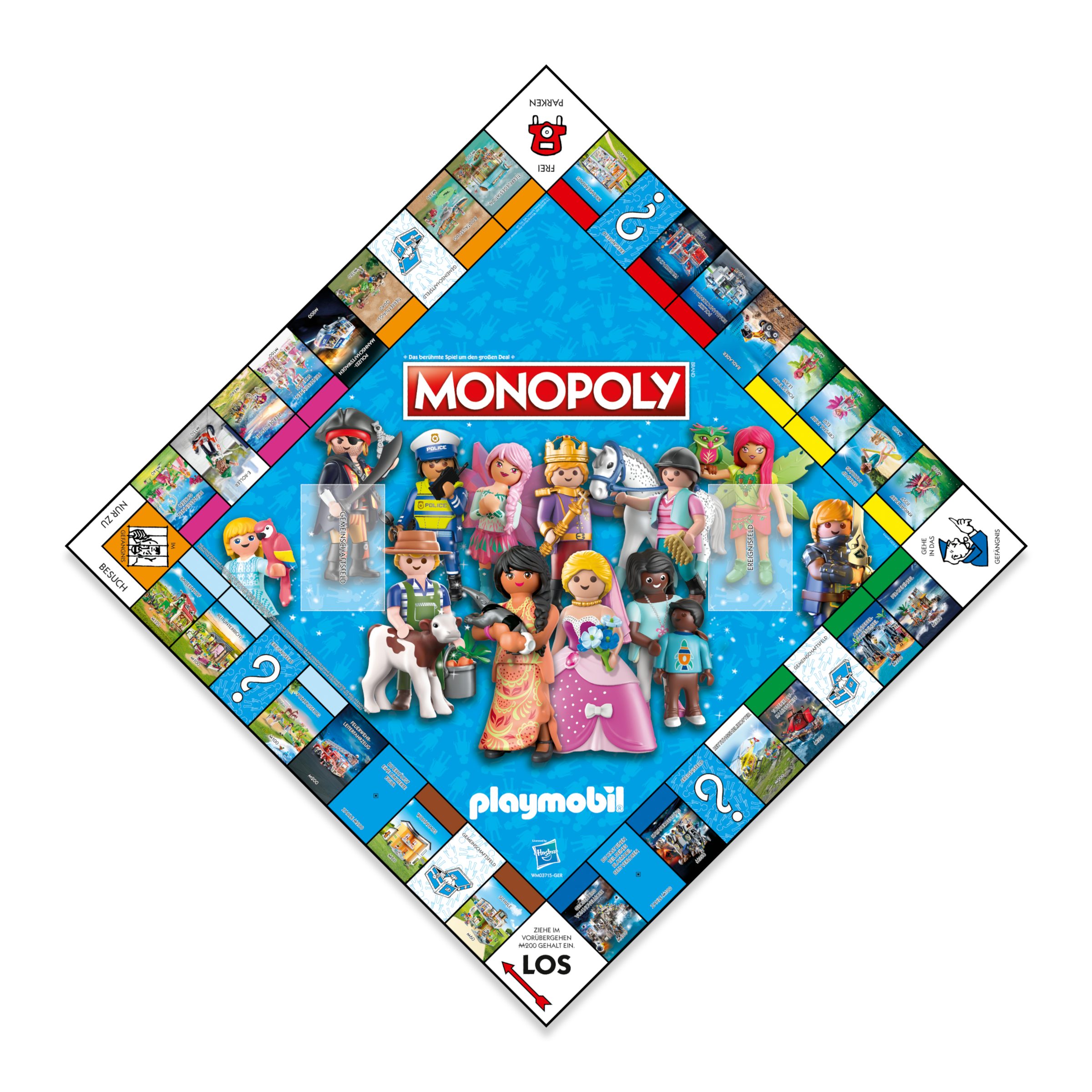 Winning Moves Spiel, Playmobil Brettspiel + extra - Monopoly 6 Spielfiguren