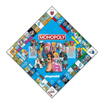 Winning Moves Spiel, Brettspiel Monopoly - Playmobil
