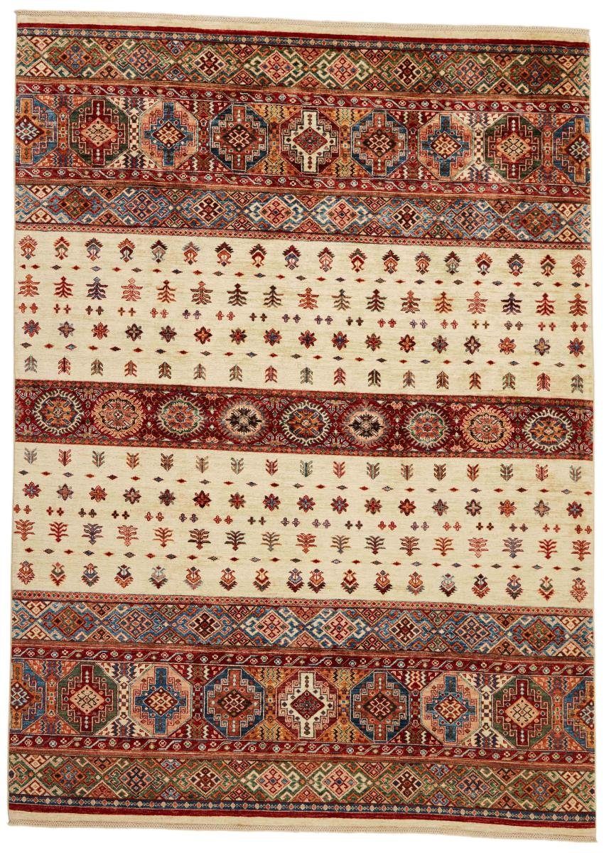 Orientteppich Arijana Shaal 219x299 Handgeknüpfter Orientteppich, Nain Trading, rechteckig, Höhe: 5 mm