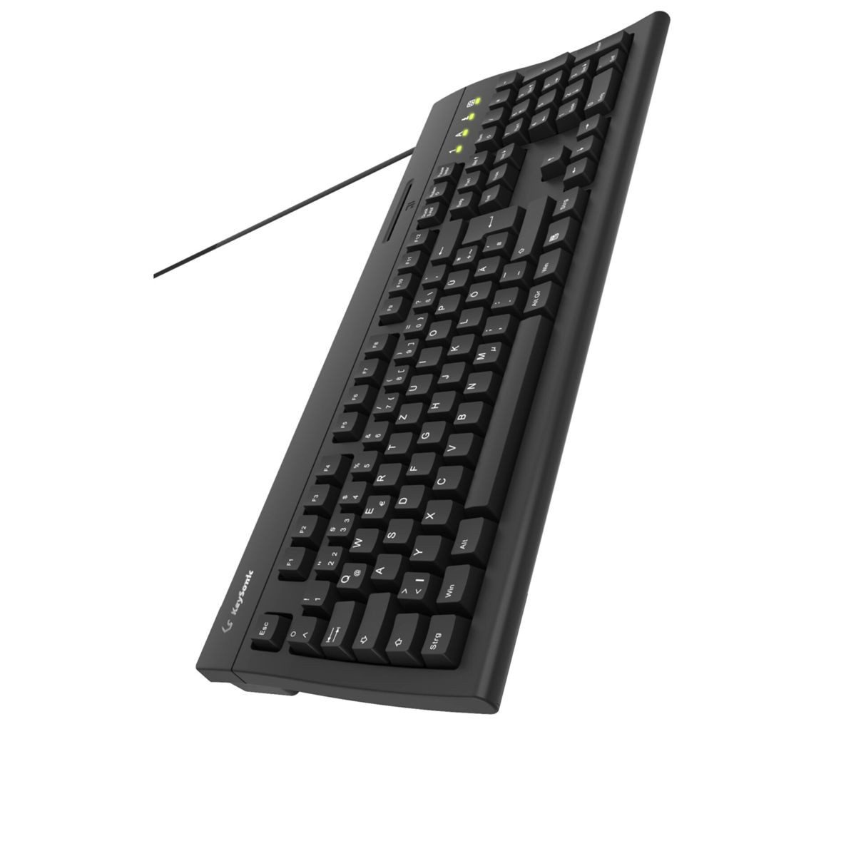 KEYSONIC KSK-8041U-CR mechanisch Full-Size Tastatur PC-Tastatur