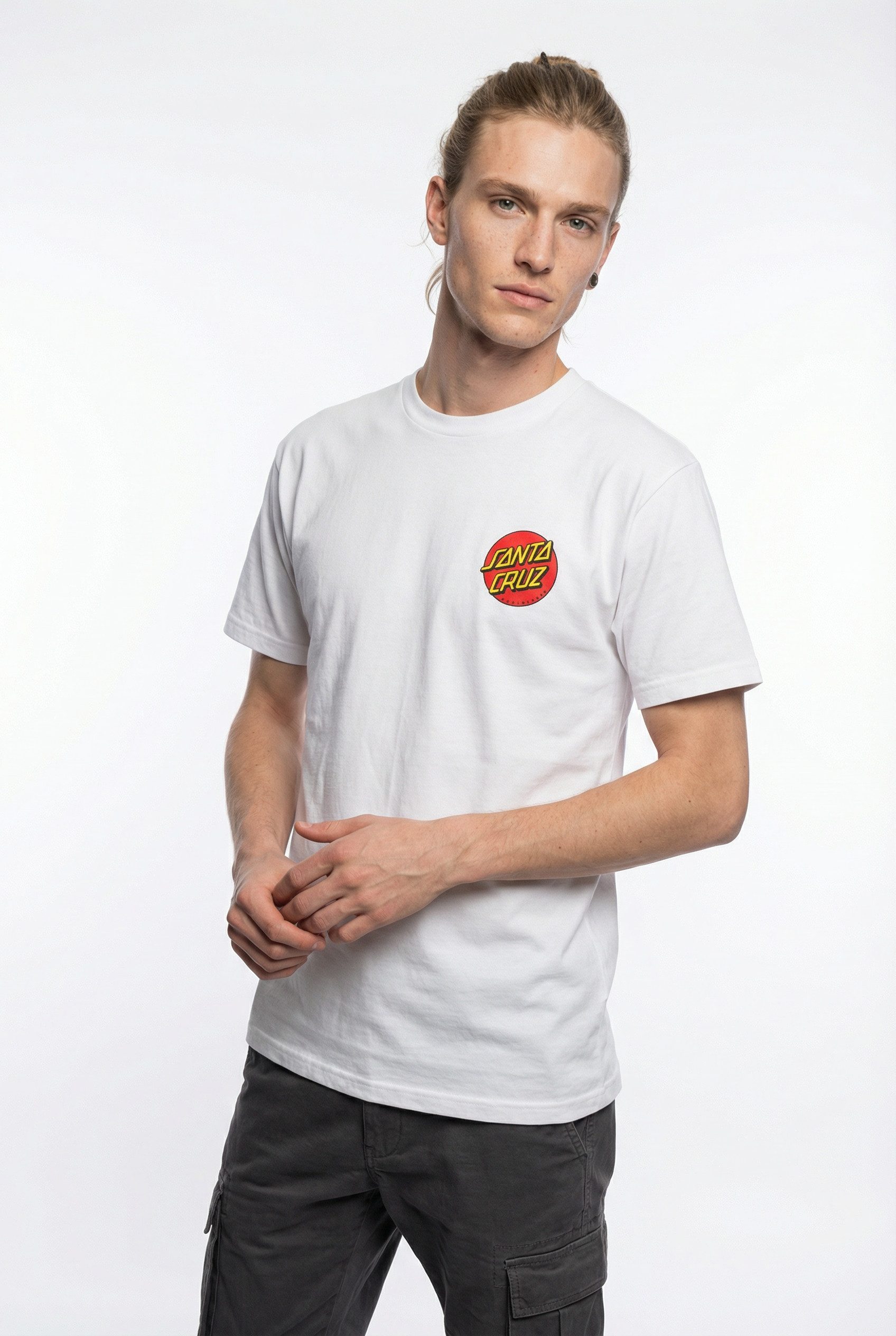 Santa Cruz T-Shirt CLASSIC DOT CHEST SP26 NEW für sportliche Aktivitäten und Freizeit, sportlicher Stil