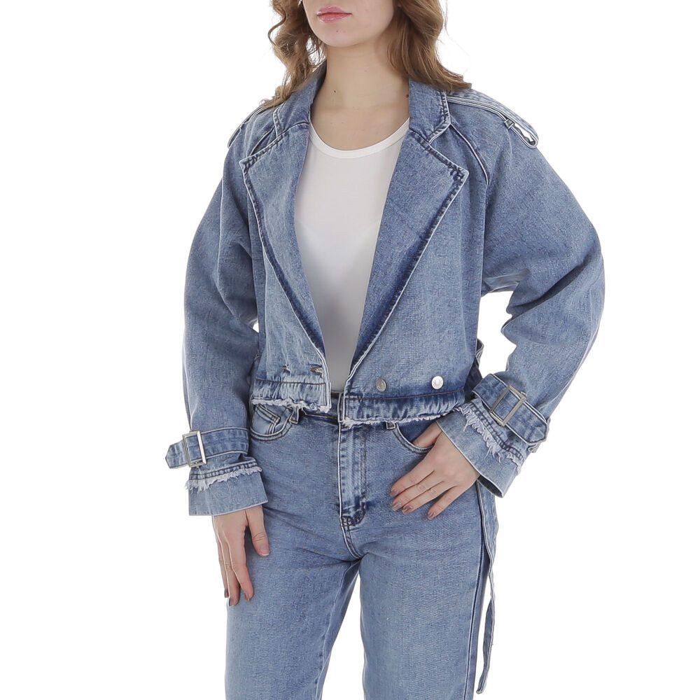 Ital-Design Jeansjacke Damen Freizeit (88578897) Destroyed-Look günstig online kaufen