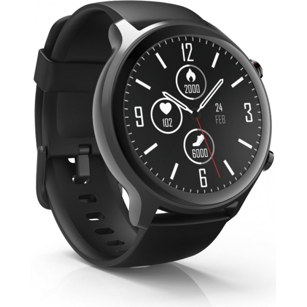 Hama Fit Watch 6910 - Smartwatch - schwarz/dunkelgrau Smartwatch