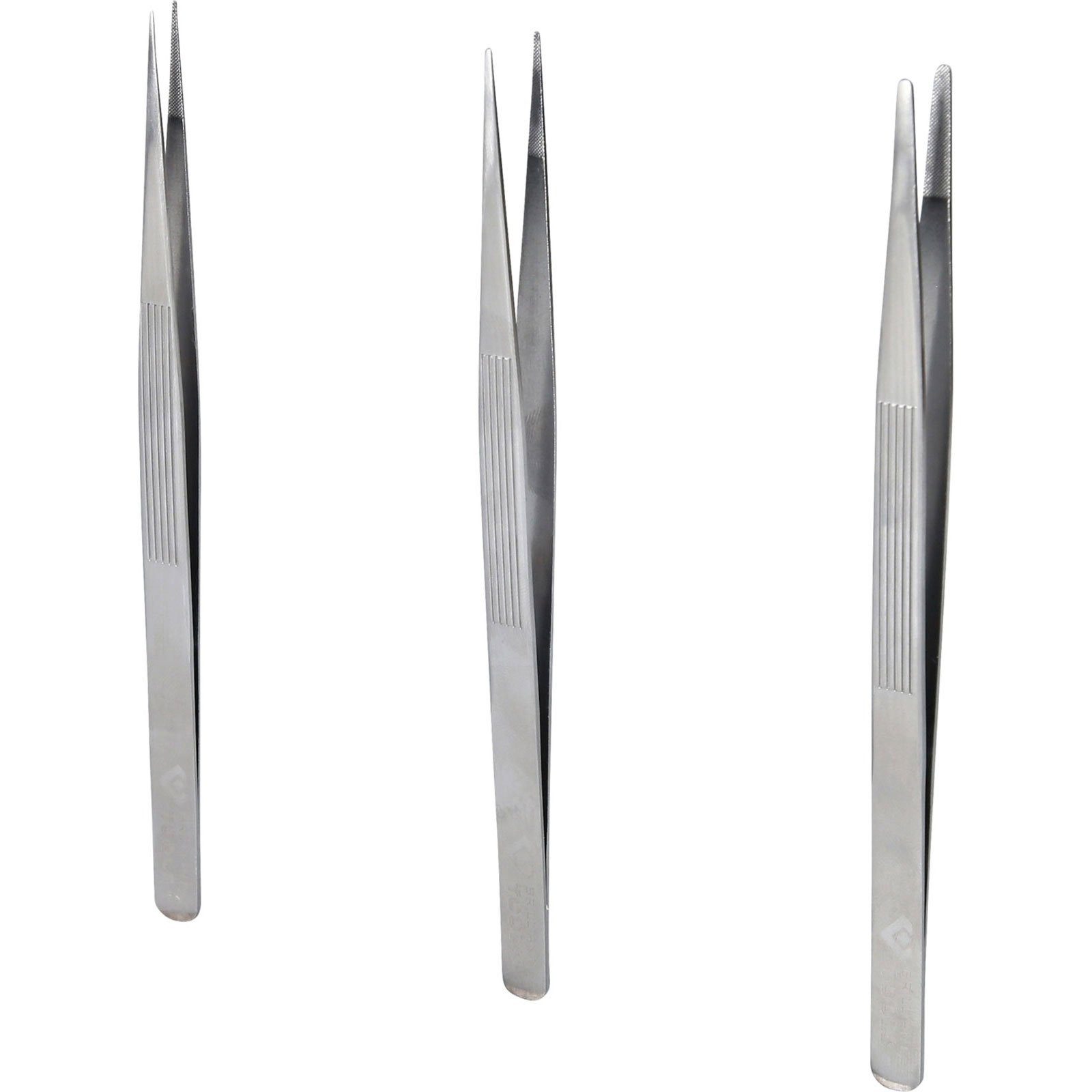 Brilliant Tools Pinzette BRILLIANT TOOLS Pinzetten-Satz 3tlg. - BT067905