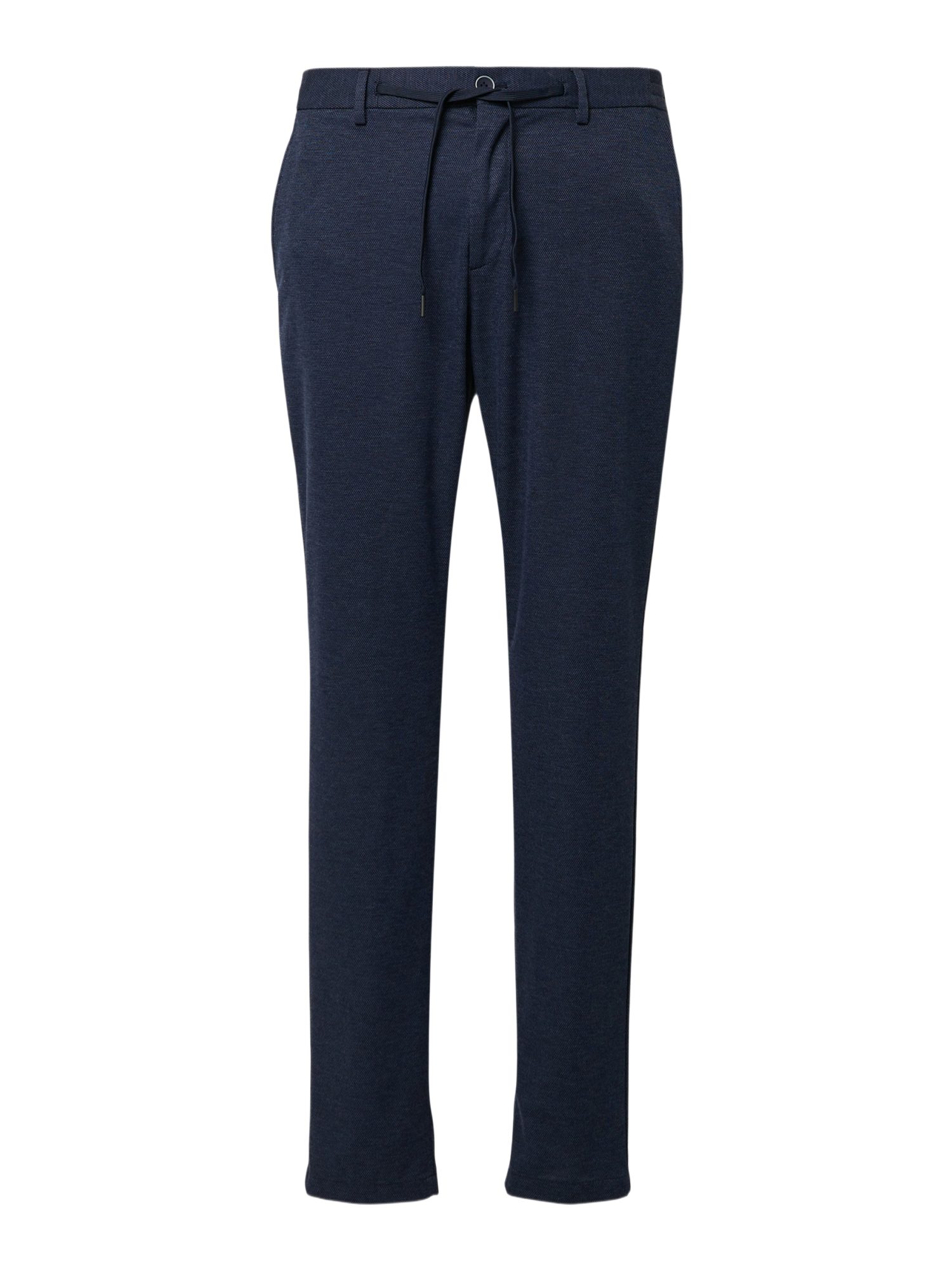 s.Oliver BLACK LABEL Stoffhose blau,Elegant,Polyester,Meliert,Regular Fit,Mittel