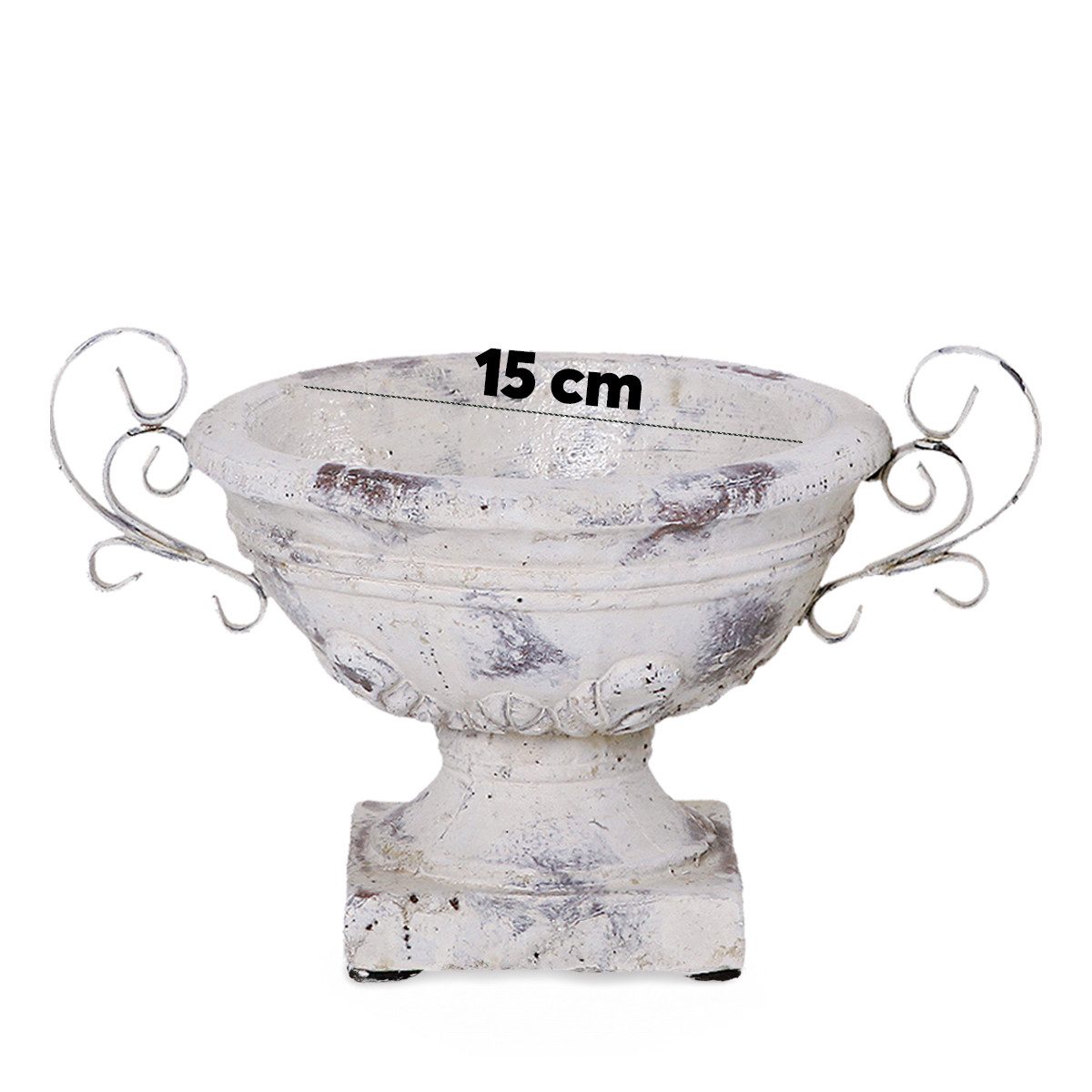 matches21 HOME & HOBBY Blumentopf Keramik Pflanzpokal oval 35 cm Deko-Schal günstig online kaufen