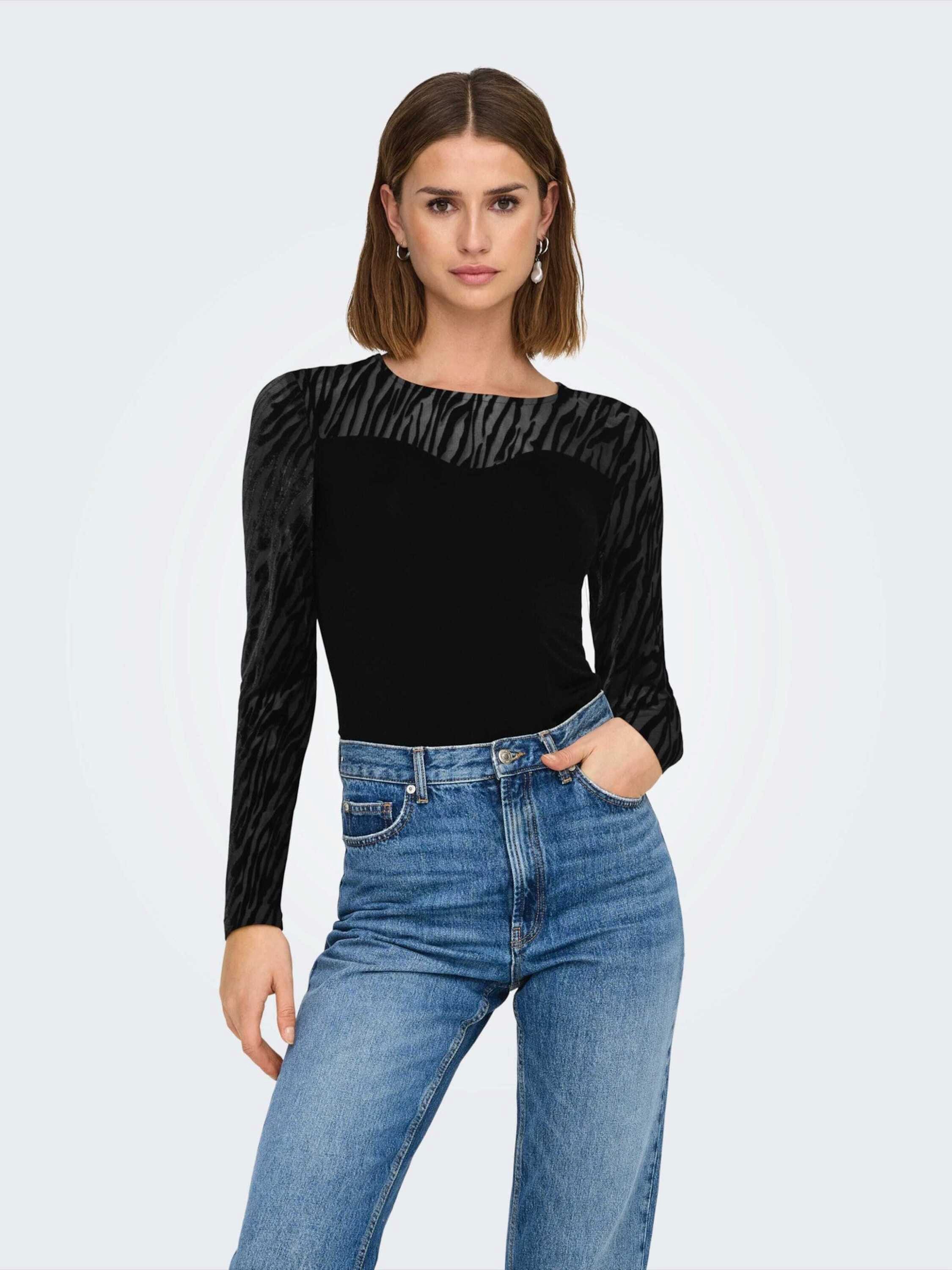 Langarmshirt ONLSABINA