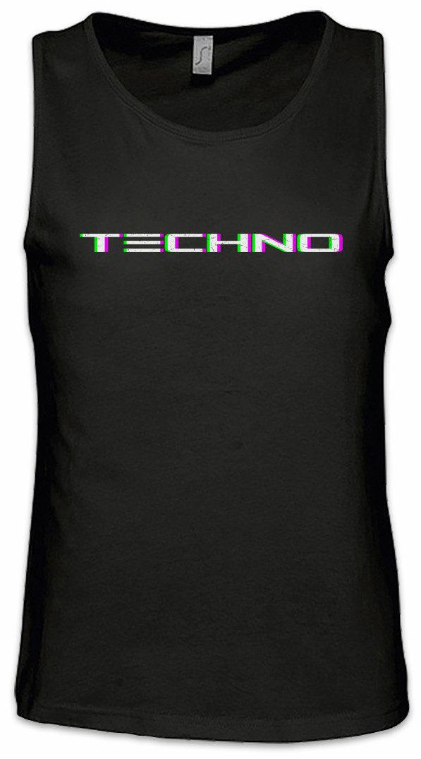 Urban Backwoods Tanktop Techno Glitch Ärmelloses günstig online kaufen