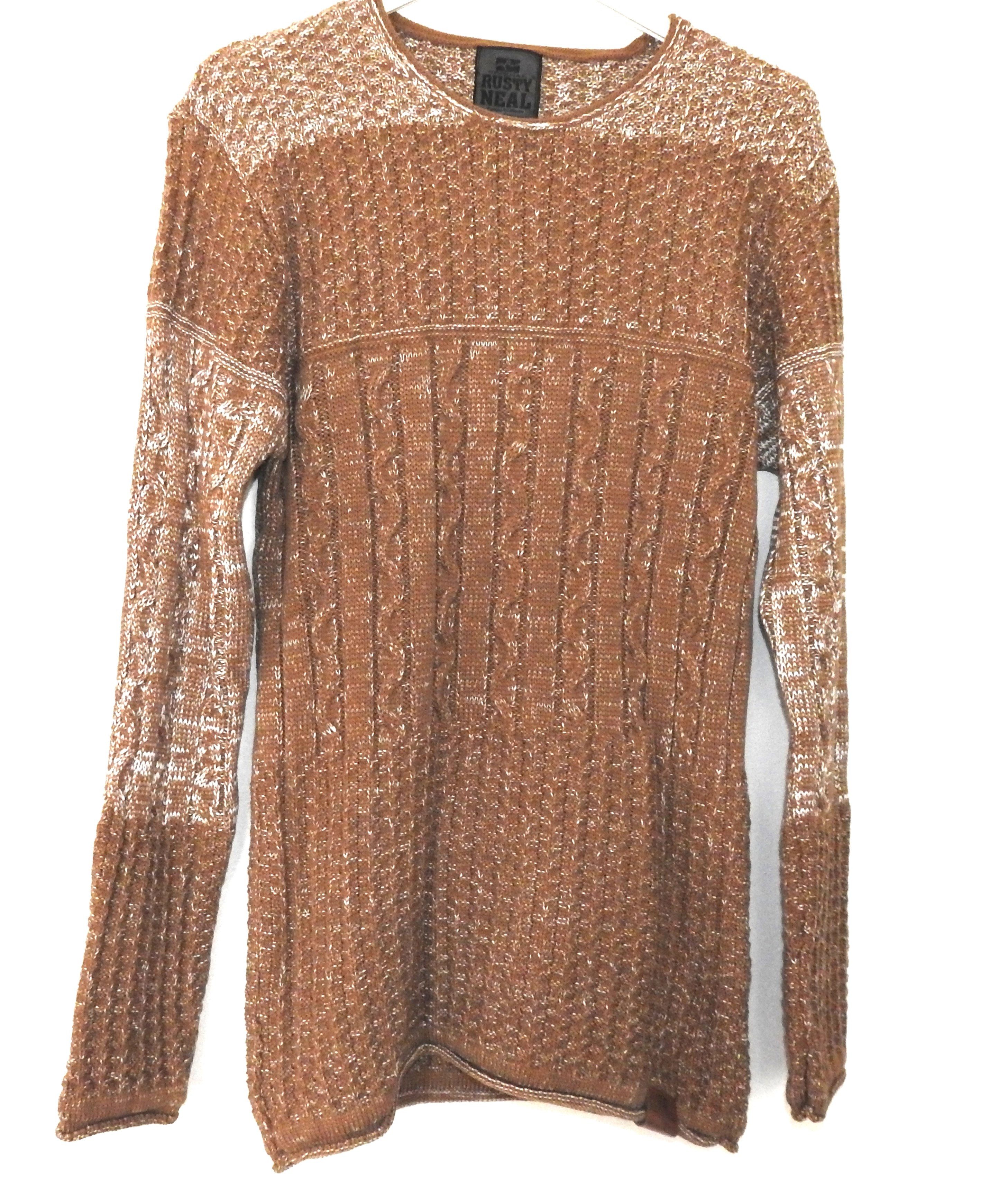 Rusty Neal Strickpullover Brownie
