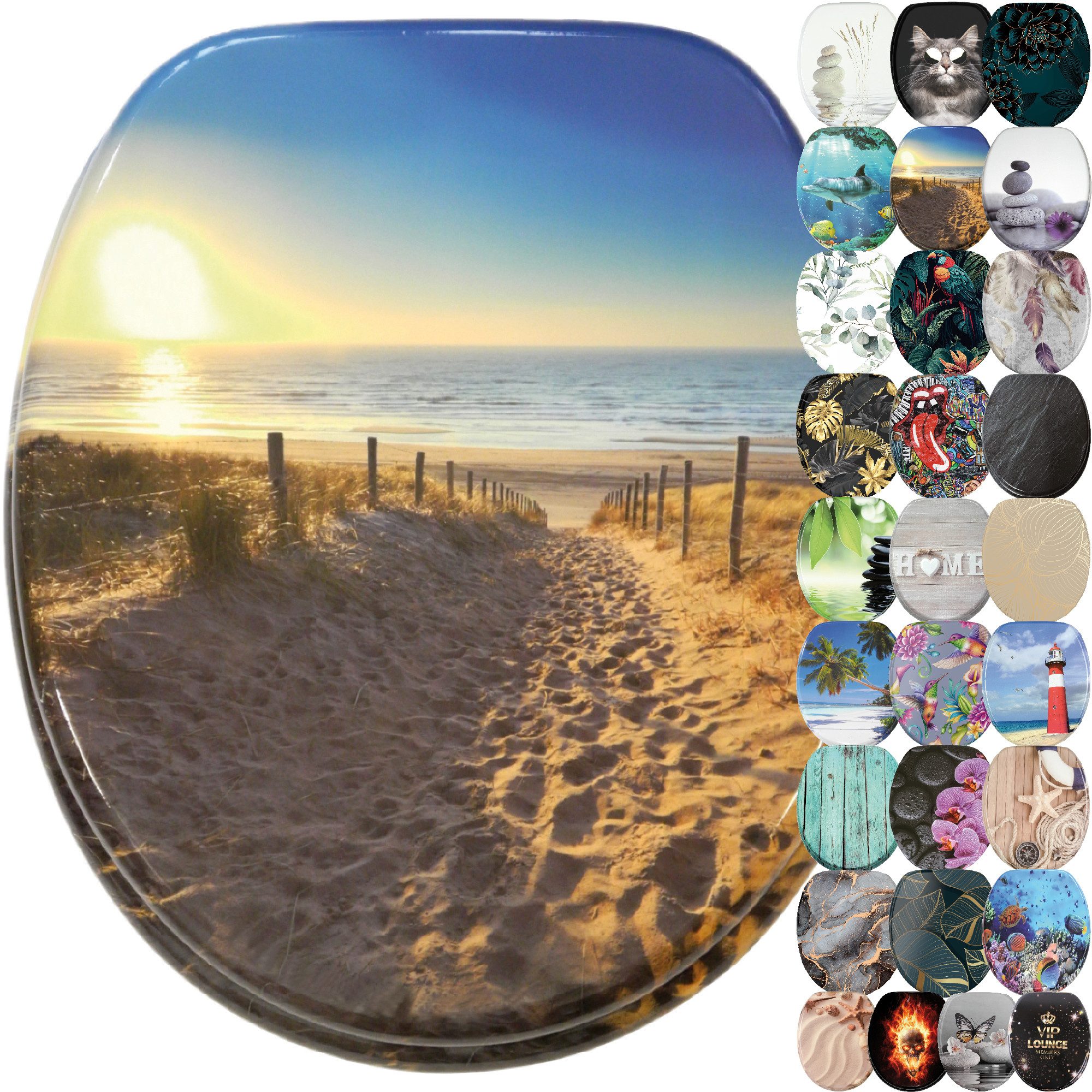 Sanilo WC-Sitz mit Absenkautomatik, viele schöne Toilettensitze direkt vom günstig online kaufen