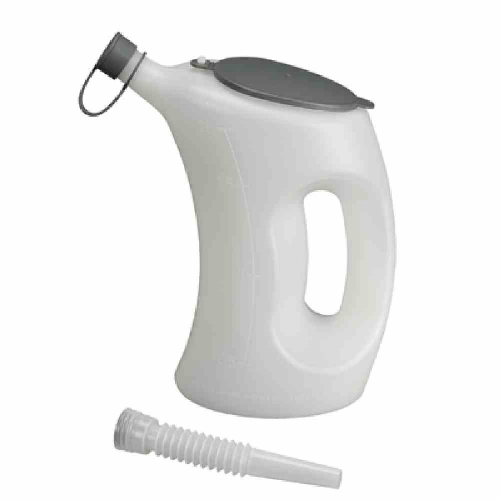 Pressol Messbecher Öl-Messbecher 2L,m.Deckel weiß
