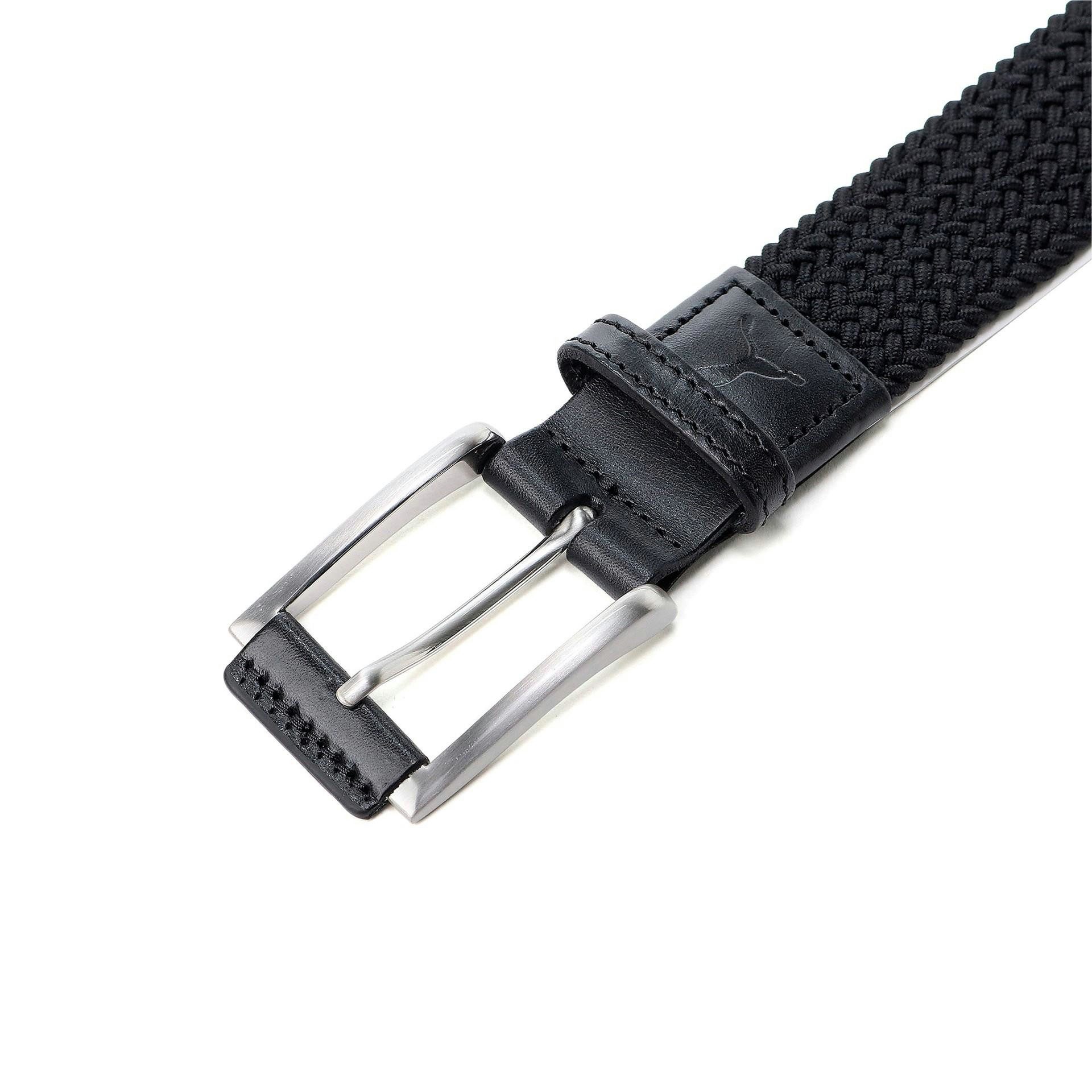 PUMA Flechtgürtel Puma Golf Gürtel Jackpot Braided Schwarz
