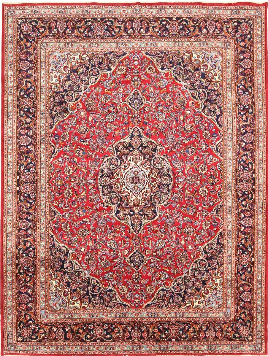 Orientteppich Mashhad 300x390 Handgeknüpfter Orientteppich / Perserteppich, Nain Trading, rechteckig, Höhe: 12 mm