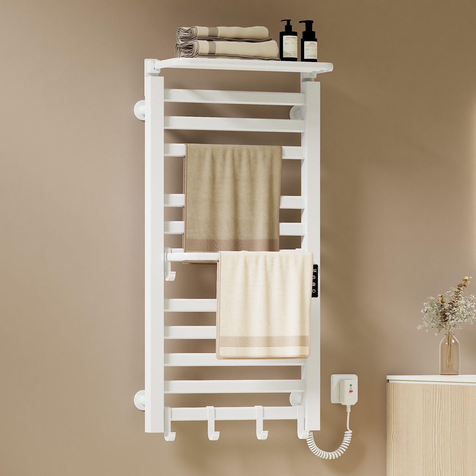 EMKE Elektrischer Badheizkörper Handtuchwärmer handtuchheizkörper mit Intel günstig online kaufen