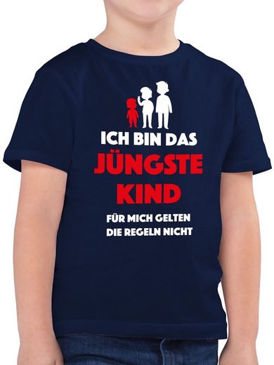 Shirtracer TShirt »Ich bin das jüngste Kind. Für mich gelten die