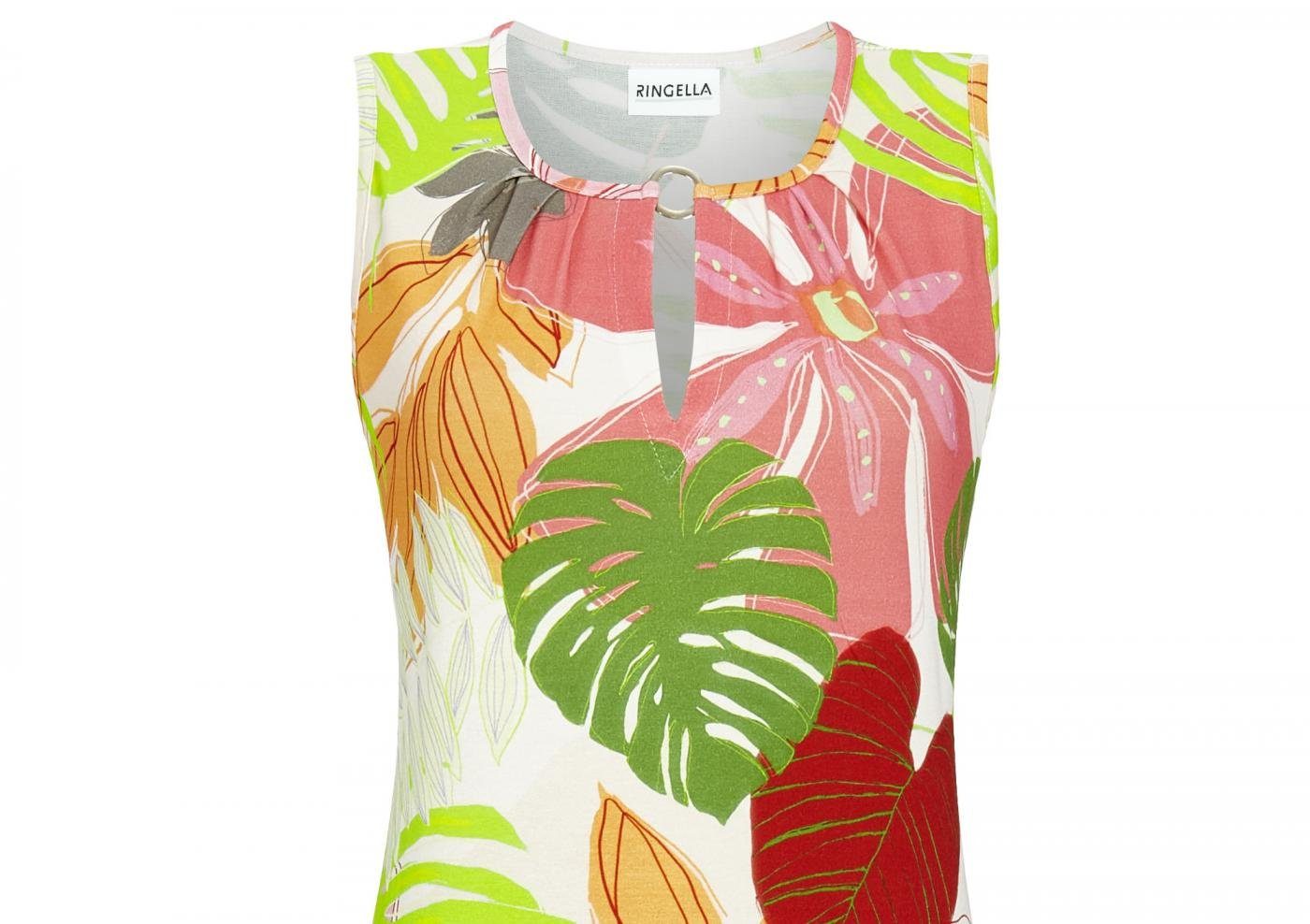 Ringella Sommer Pin 3221041, 'Summertime' Ärmelloses Kleid Nachthemd