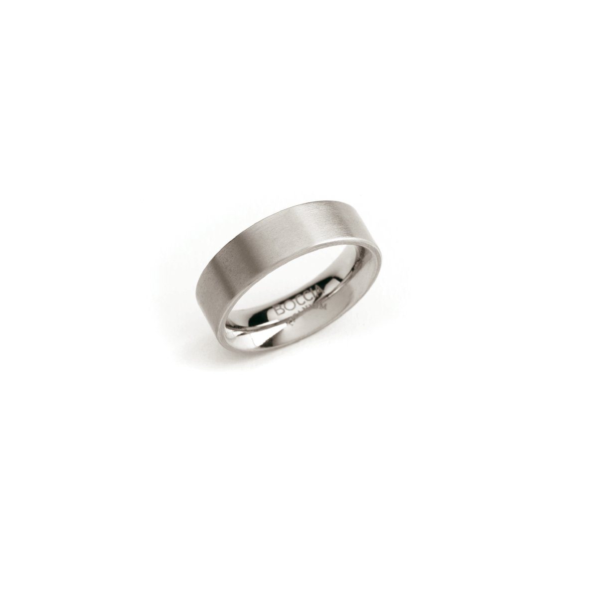 Fingerring Boccia-Ring 0101-0164 Titan mattiert Größe 64