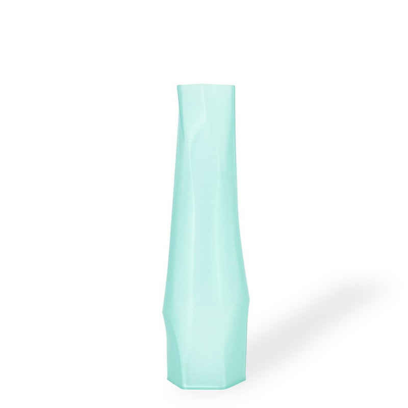 Shapes - Decorations Dekovase the vase - hexagon (deco), 3D Vasen, viele Farben, 100% 3D-Druck (Einzelmodell, 1 Vase), Dekorative Vase aus durchsichtigem Kunststoff