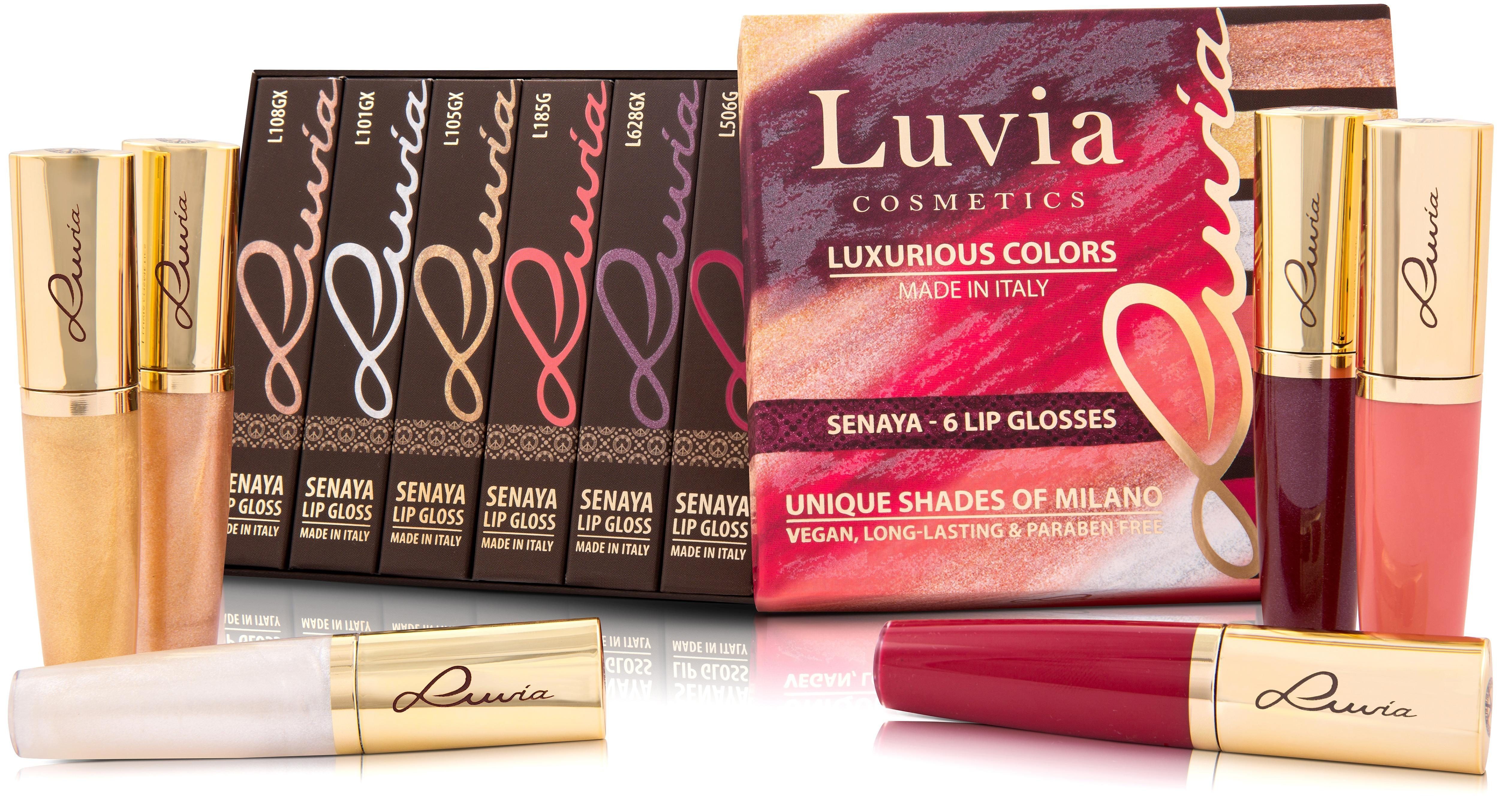 Senaya Luxurious Cosmetics 6-tlg. Luvia Lipgloss Colors,