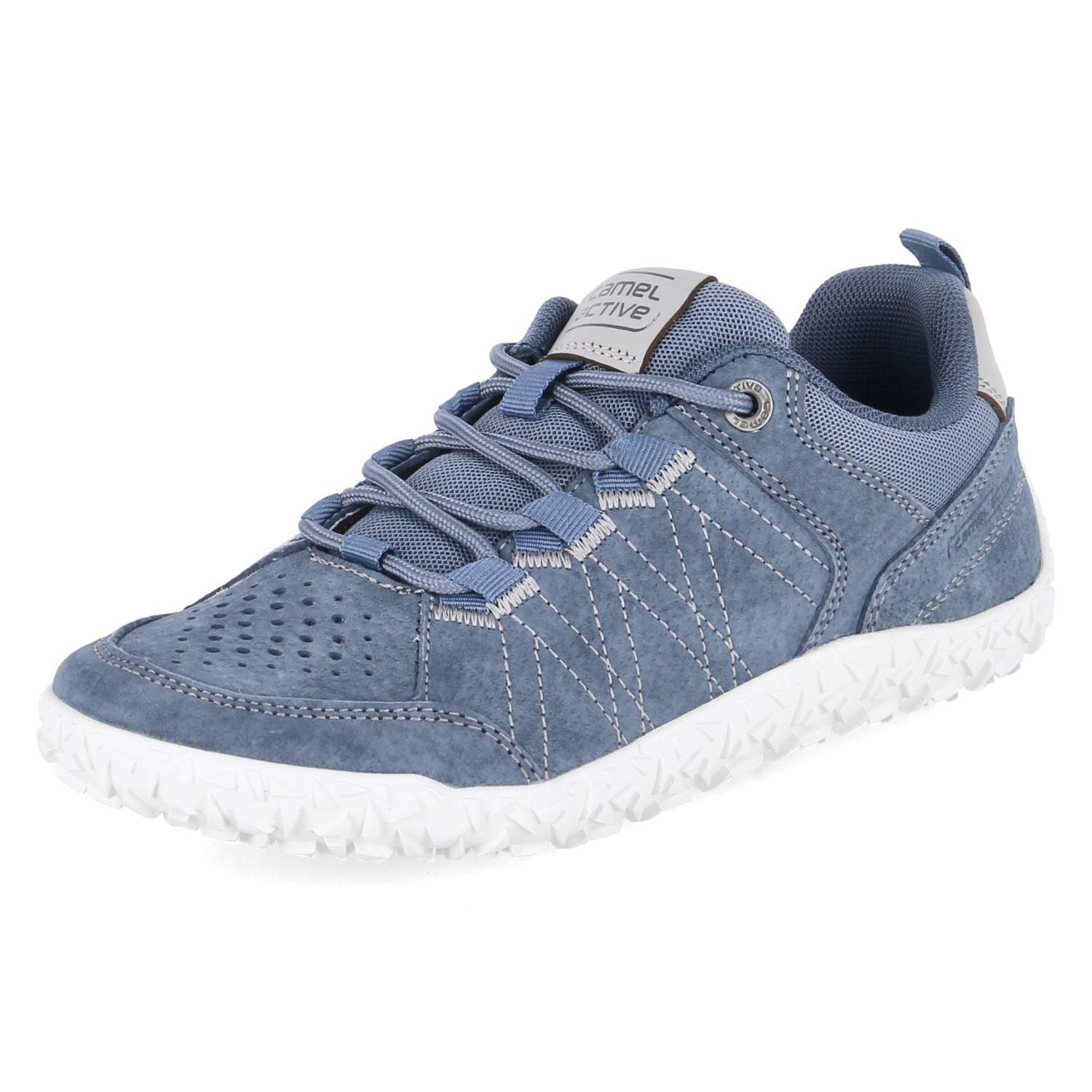 camel active Camel Active 54ILN11340600 Damen Leder & Textil blue Schnürschuh