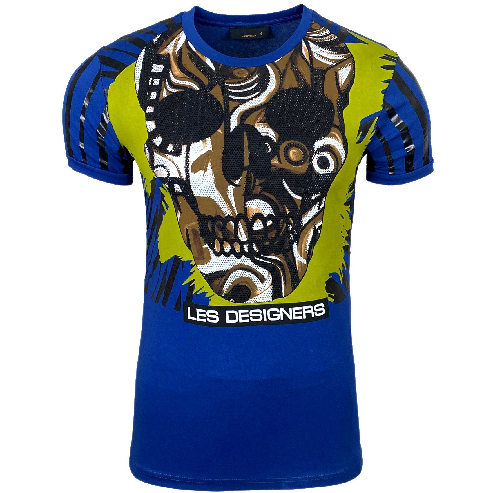 Baxboy T-Shirt Baxboy Herren Totenkopf Kurzarm günstig online kaufen