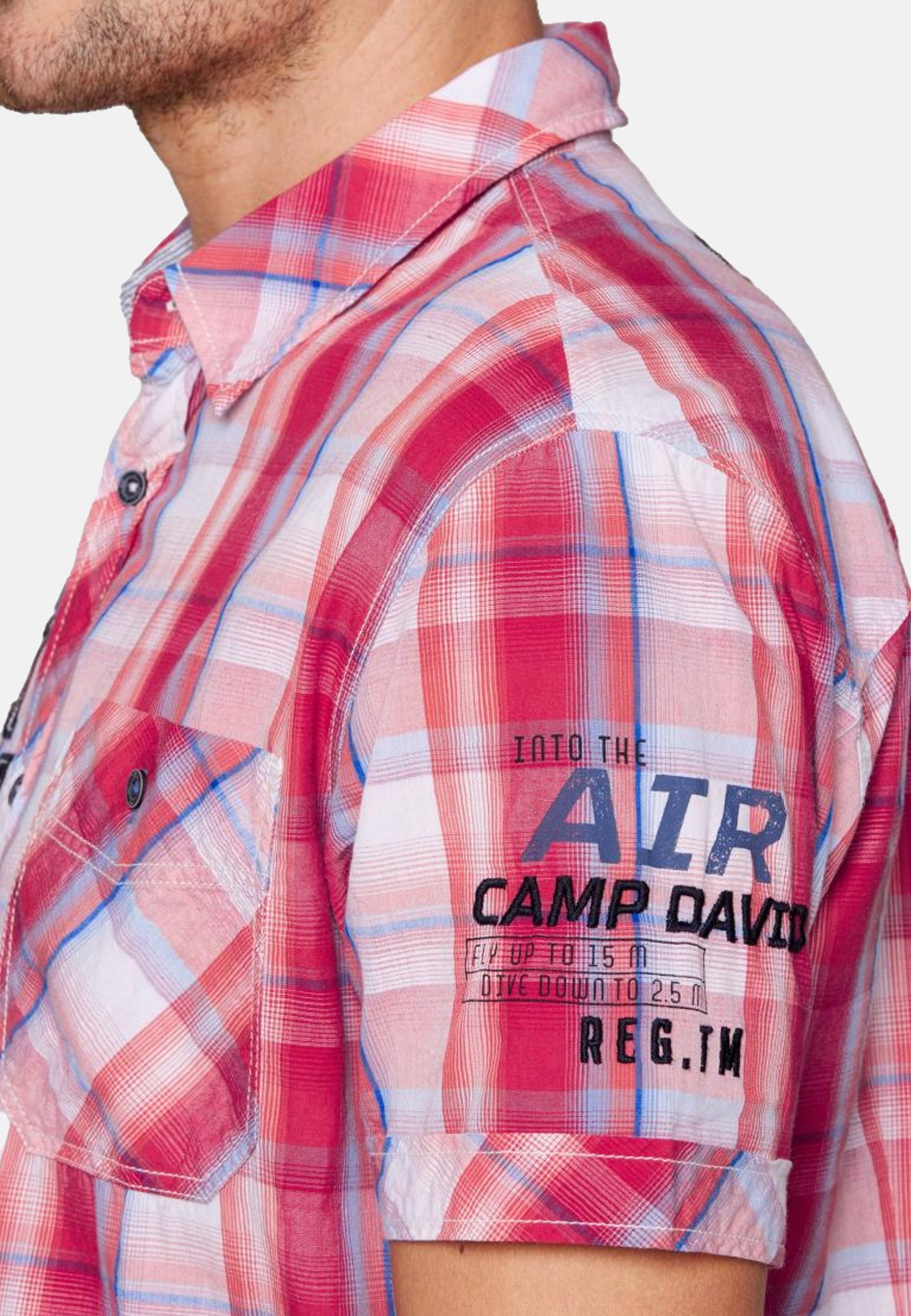 CAMP DAVID Kurzarmhemd Hemd Kurzarmhemd (1-tlg)
