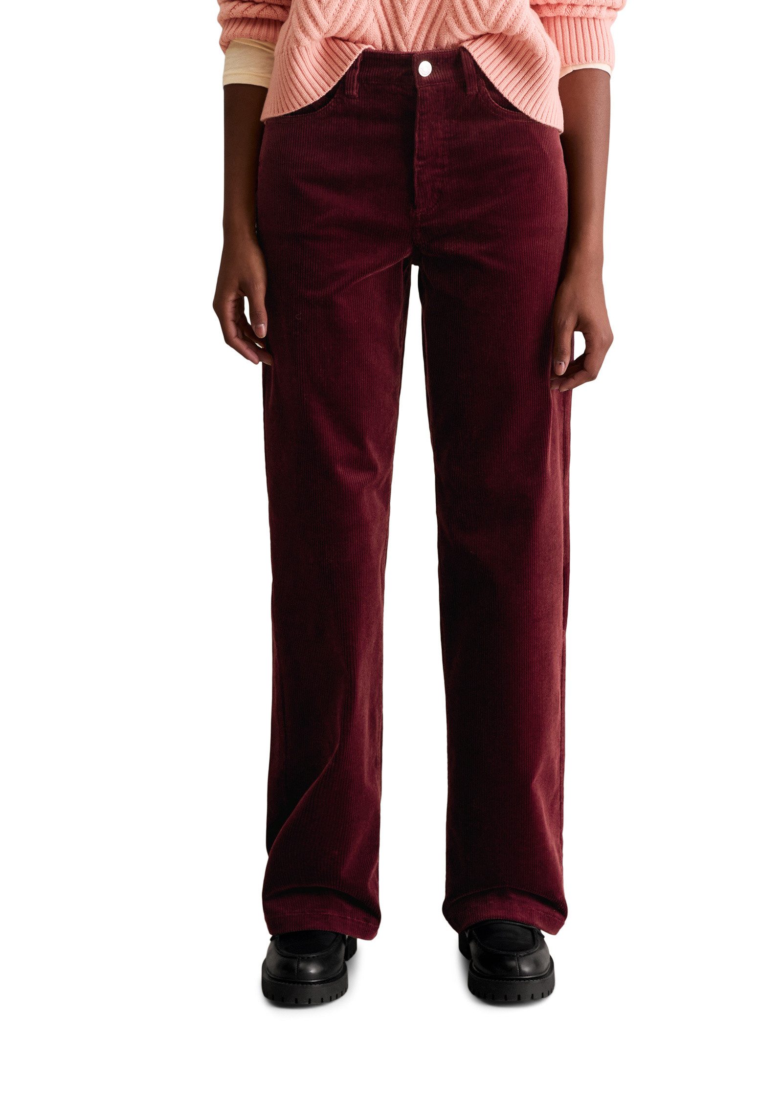 Marc O'Polo DENIM Chinohose aus elastischem Bio-Baumwoll-Mix