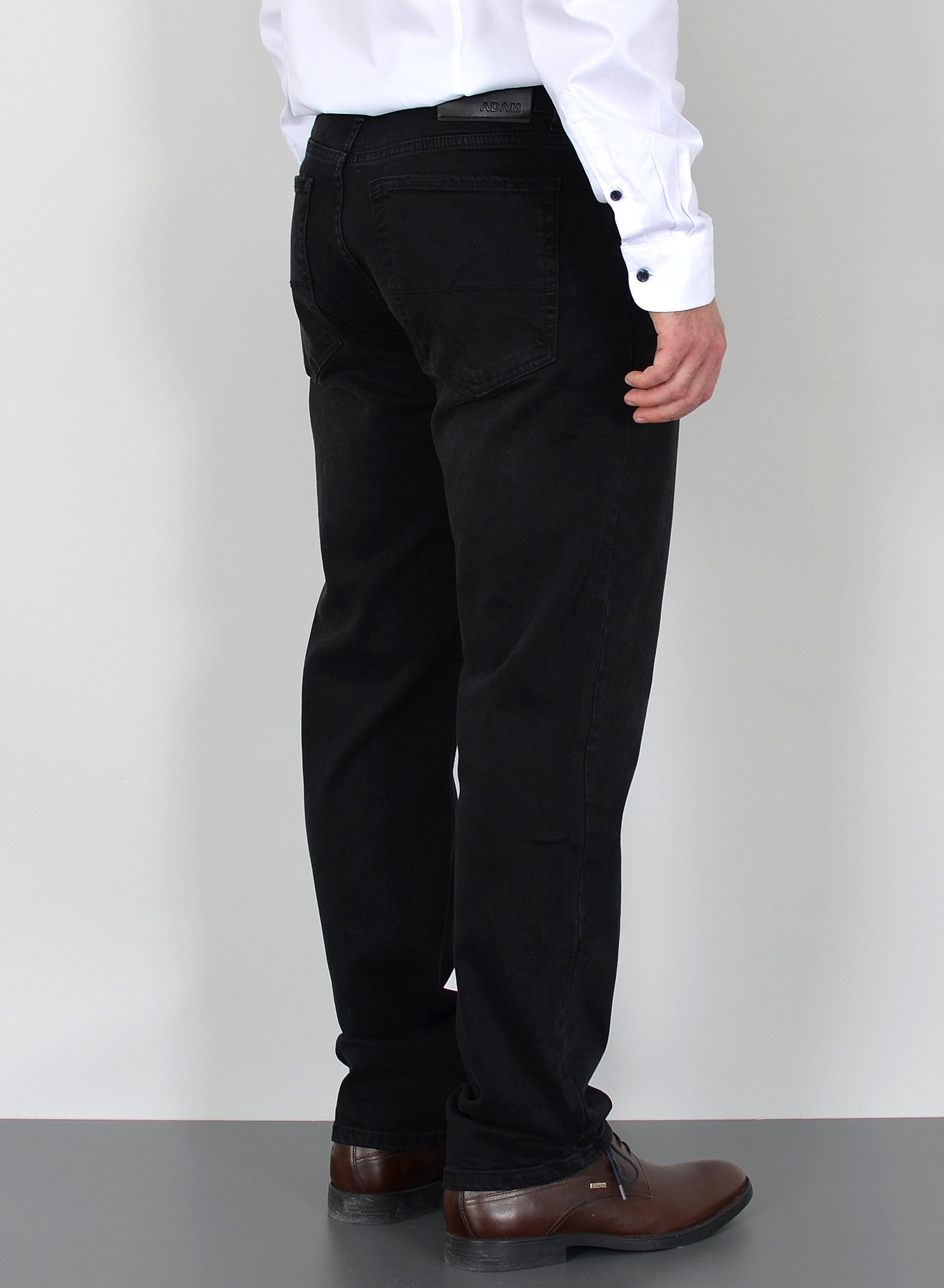 ADAM JEANS Straight-Jeans Herren Jeans Straight Hose Stretch Regular Fit Jeanshose Comfort Fit Schwarze Jeans Herren Jeans Straight Jeans Herren Regular Fit Str – Bild 4 von 4