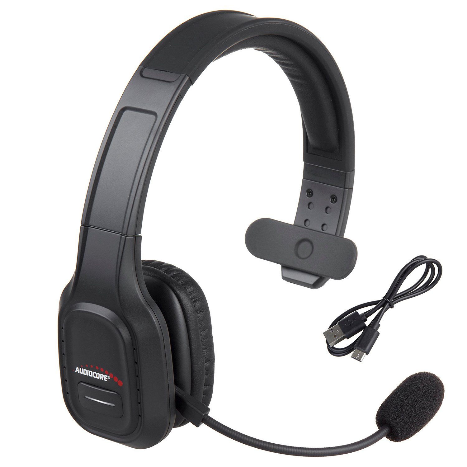 Audiocore AC864 Wireless-Headset (Google Assistant, Siri, Noise-Canceling  Mikrofon [Aktive Geräuschunterdrückung], Freisprechfunktion, Bluetooth