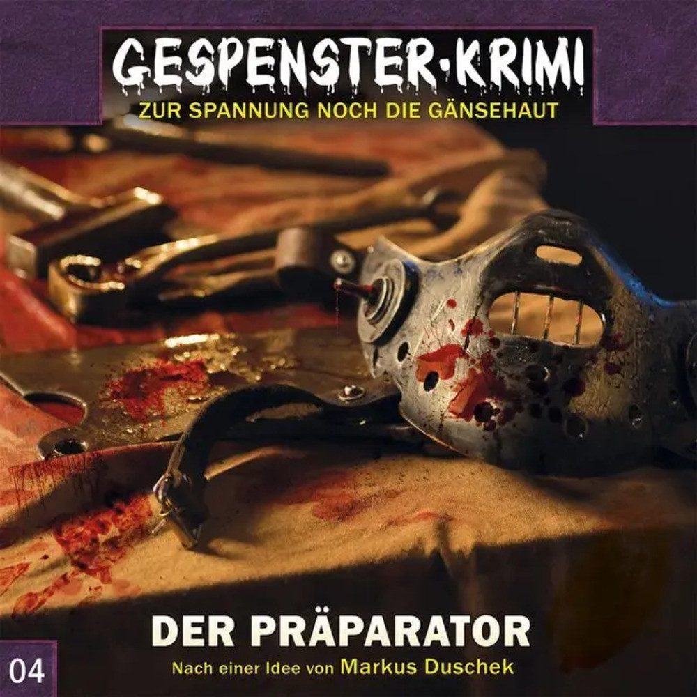 Hörspiel Gespenster-Krimi - Der Präparator, 1 Audio-CD