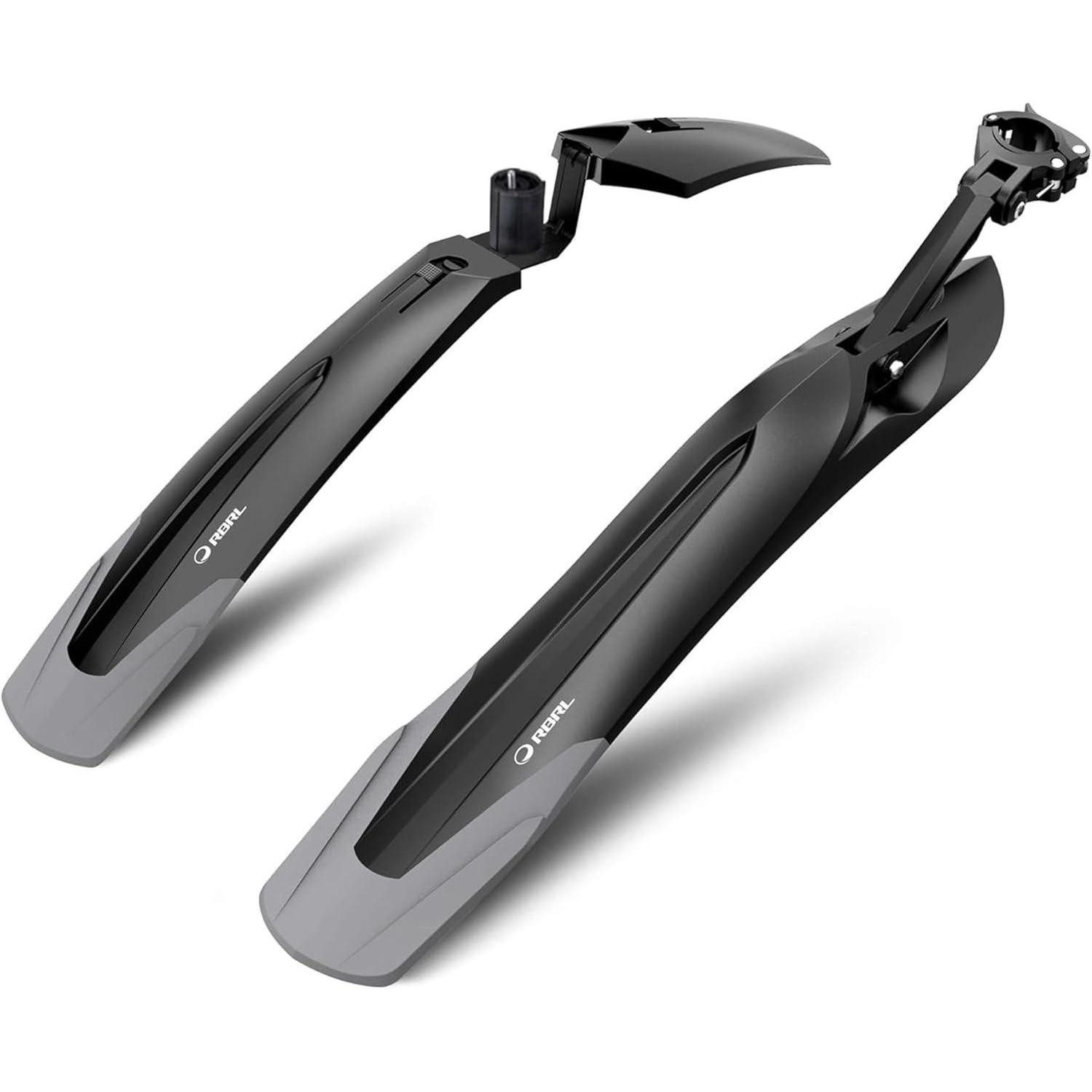 LuxusKollektion Schutzblech Fahrrad Schutzblech Set Universal 24-29 Zoll MTB Spritzwasser Schutz