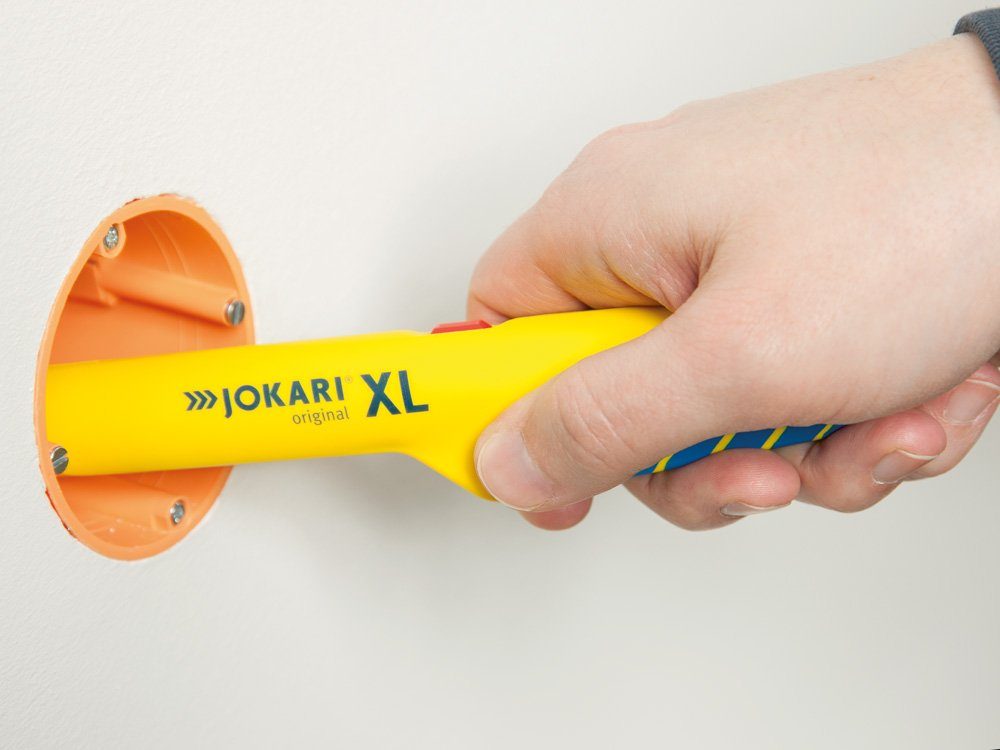 mit JOKARI Abisolierzange Kabel für Jokari XL 8-13mm Entmanteler Abisolieren Ã¸ zum