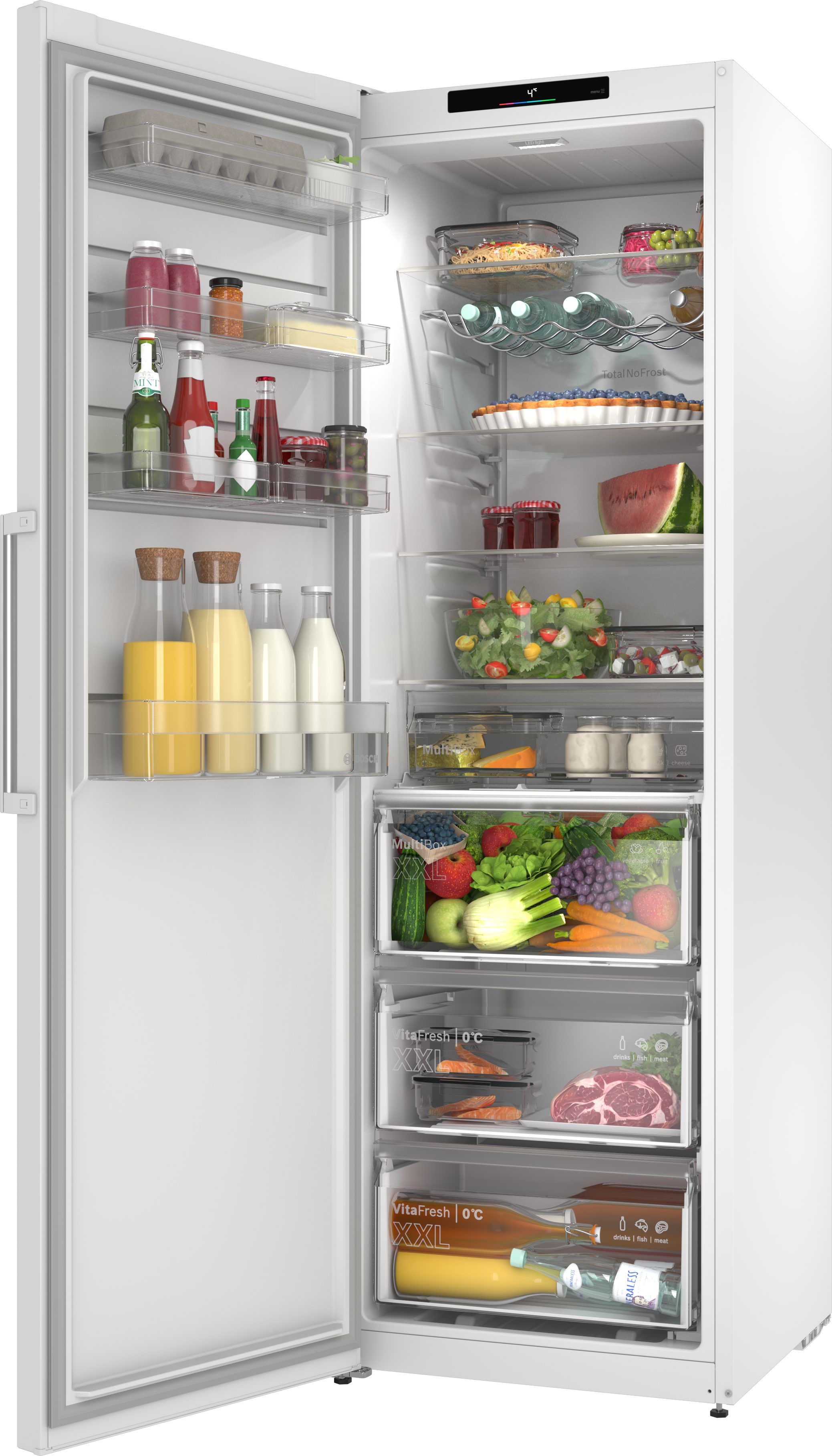 BOSCH Kühlschrank Serie 4 KSN36VWCG, 186,2 cm hoch, 59,5 cm breit